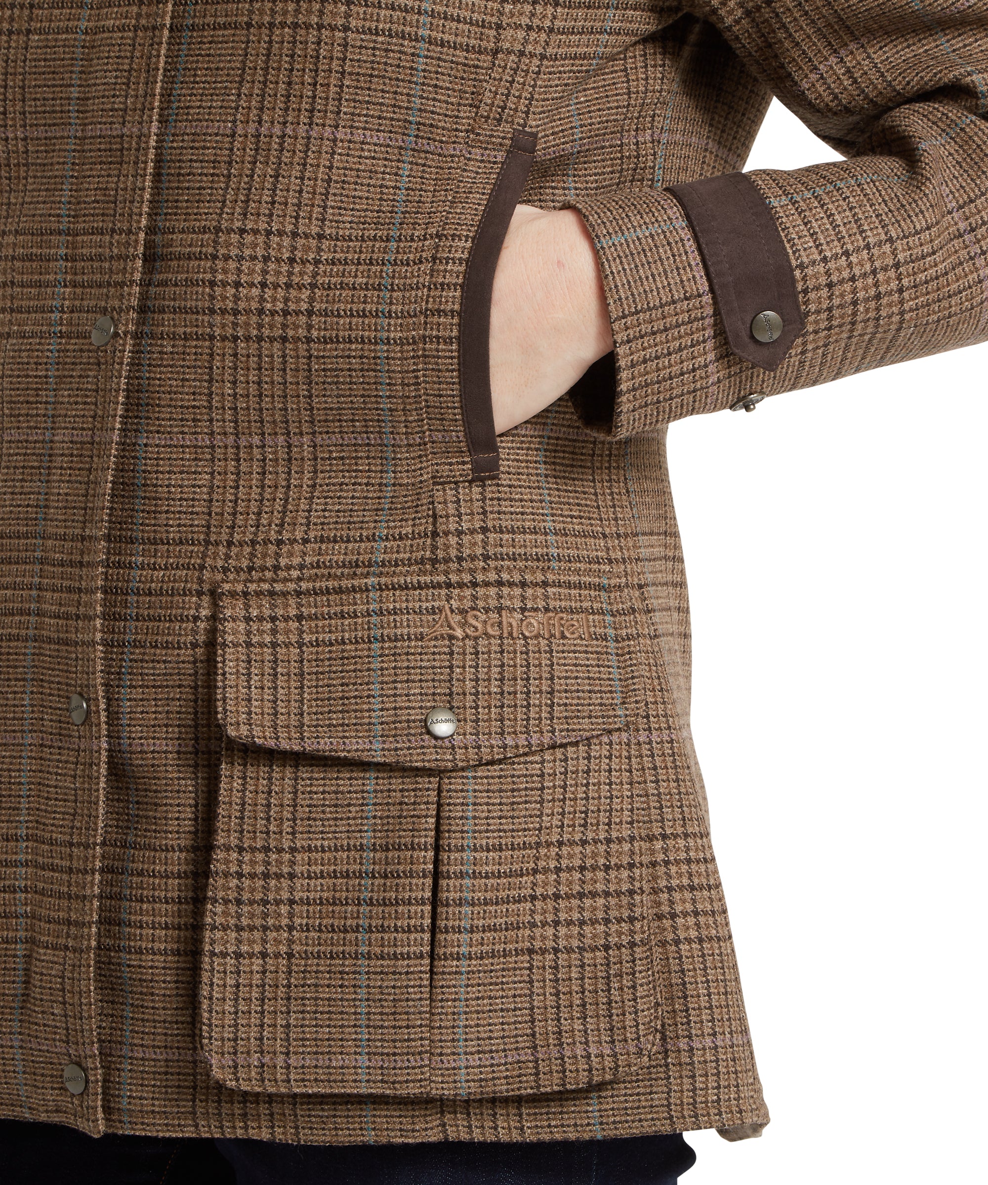 Murra Tweed Coat - Teviot Tweed - Image 8