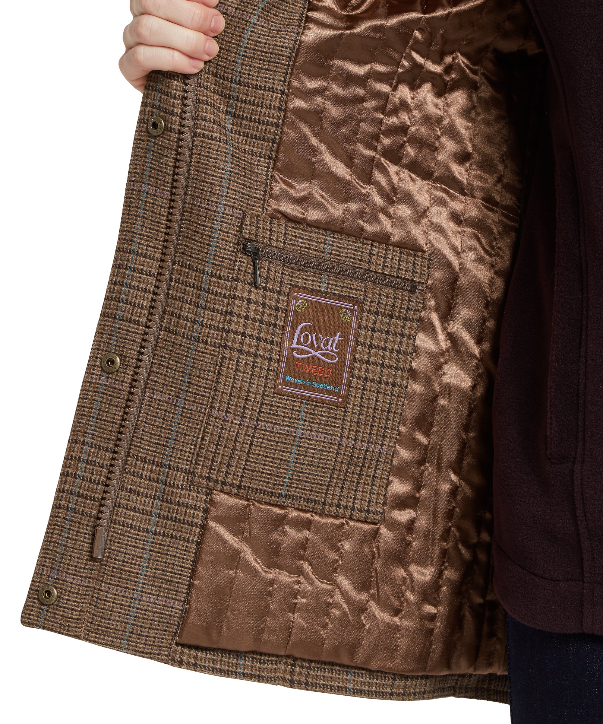 Murra Tweed Coat - Teviot Tweed - Image 9