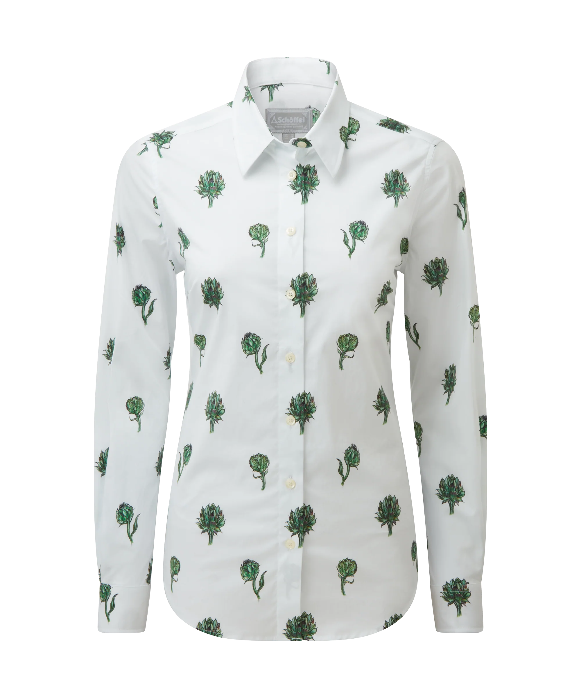 Norfolk Shirt - Artichoke Print