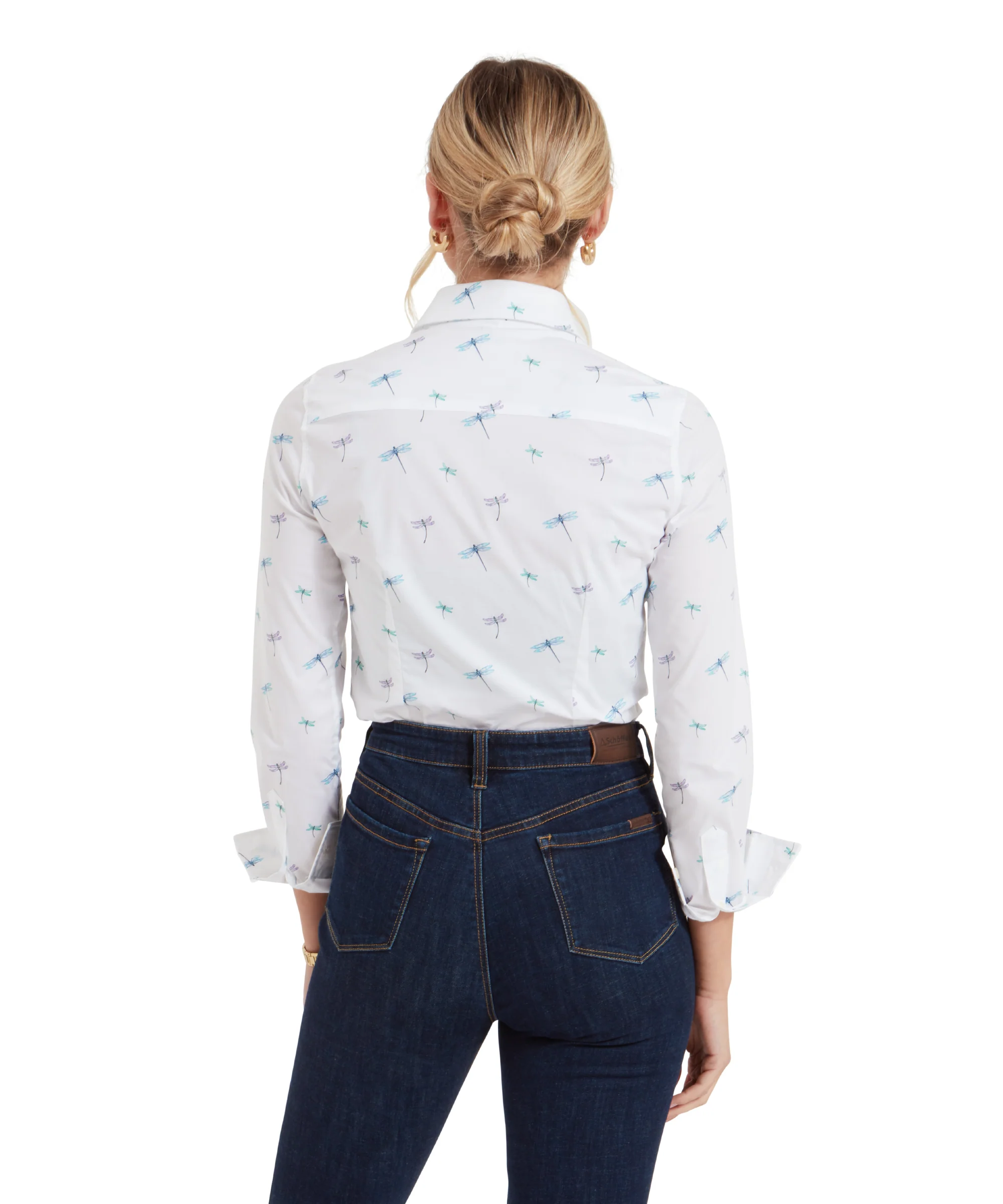 Norfolk Shirt - Dragonfly Print - Image 5