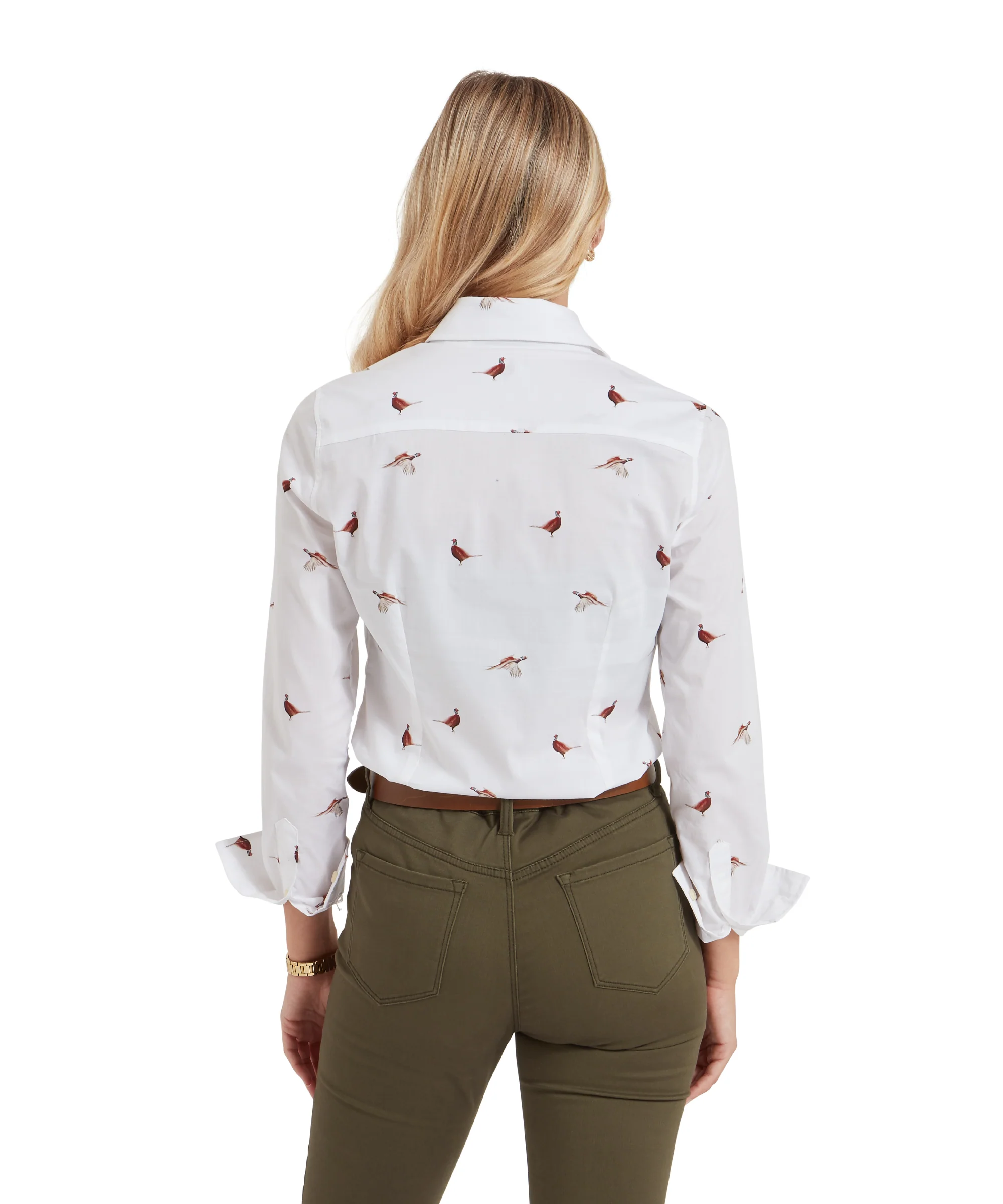 Norfolk Shirt - Pheasant Print - Image 5