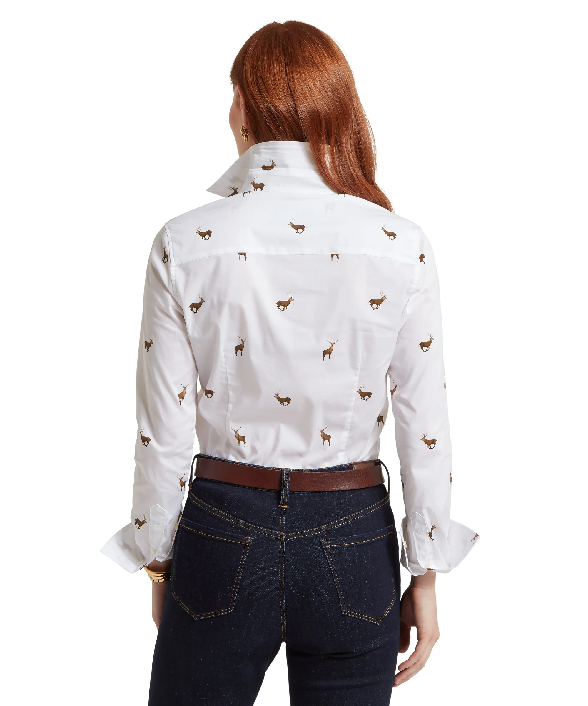 Norfolk Shirt - Stag Print - Image 5