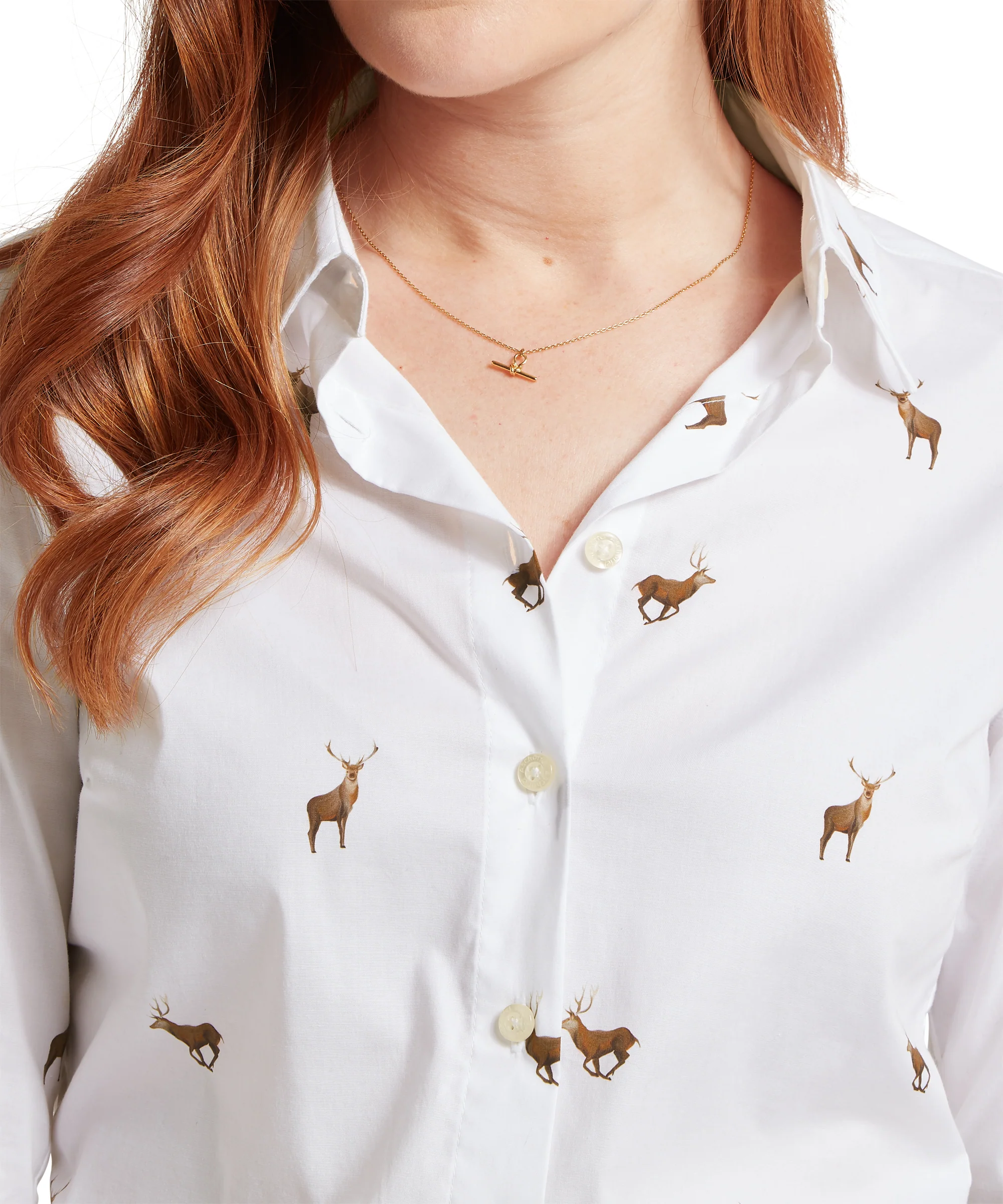 Norfolk Shirt - Stag Print - Image 6