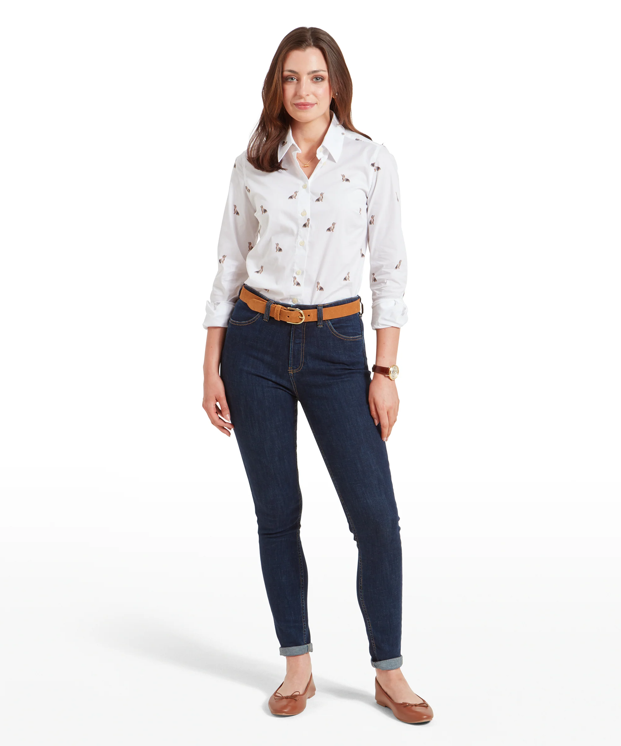 Norfolk Shirt - Teckel Print - Image 3