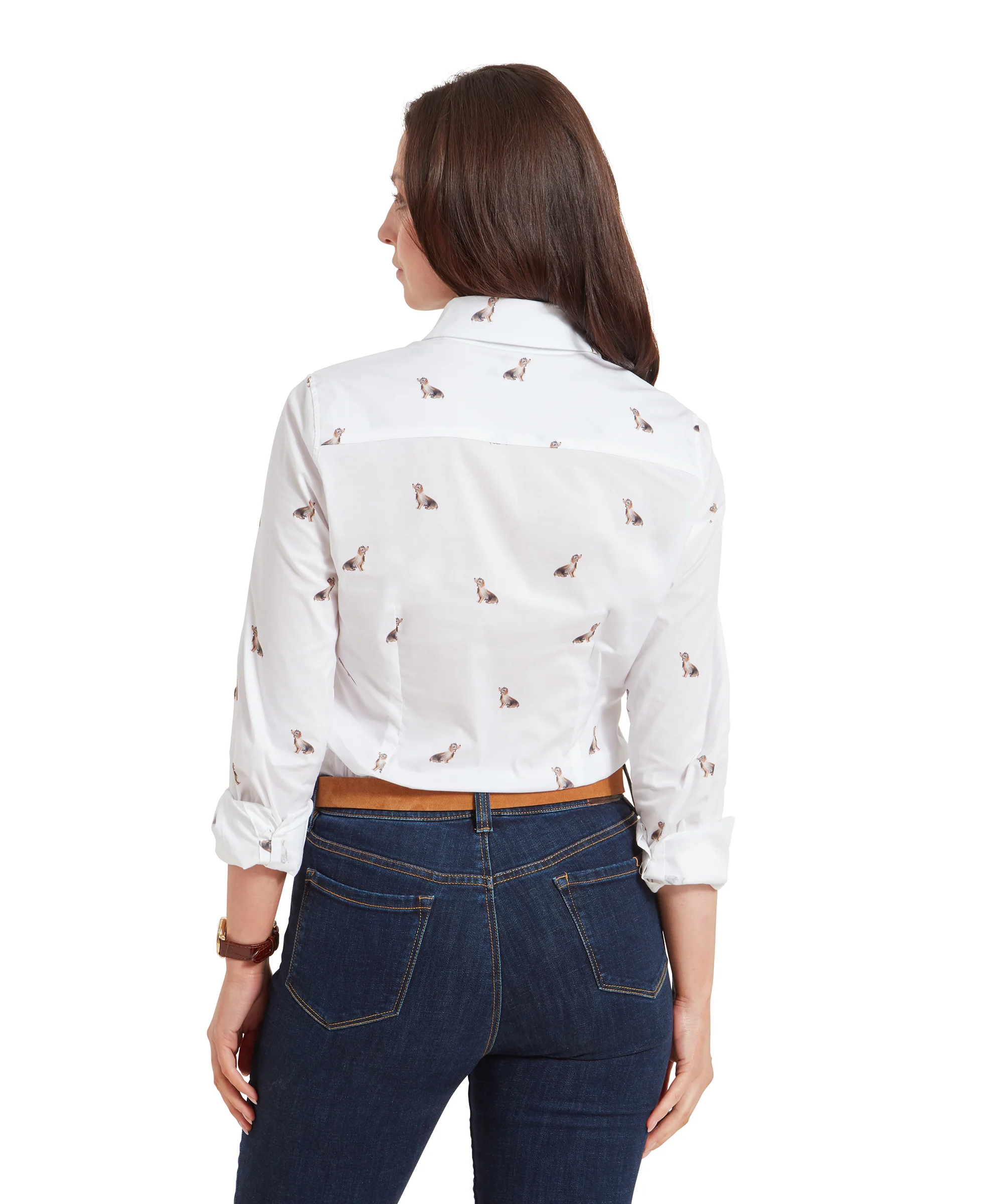 Norfolk Shirt - Teckel Print - Image 5