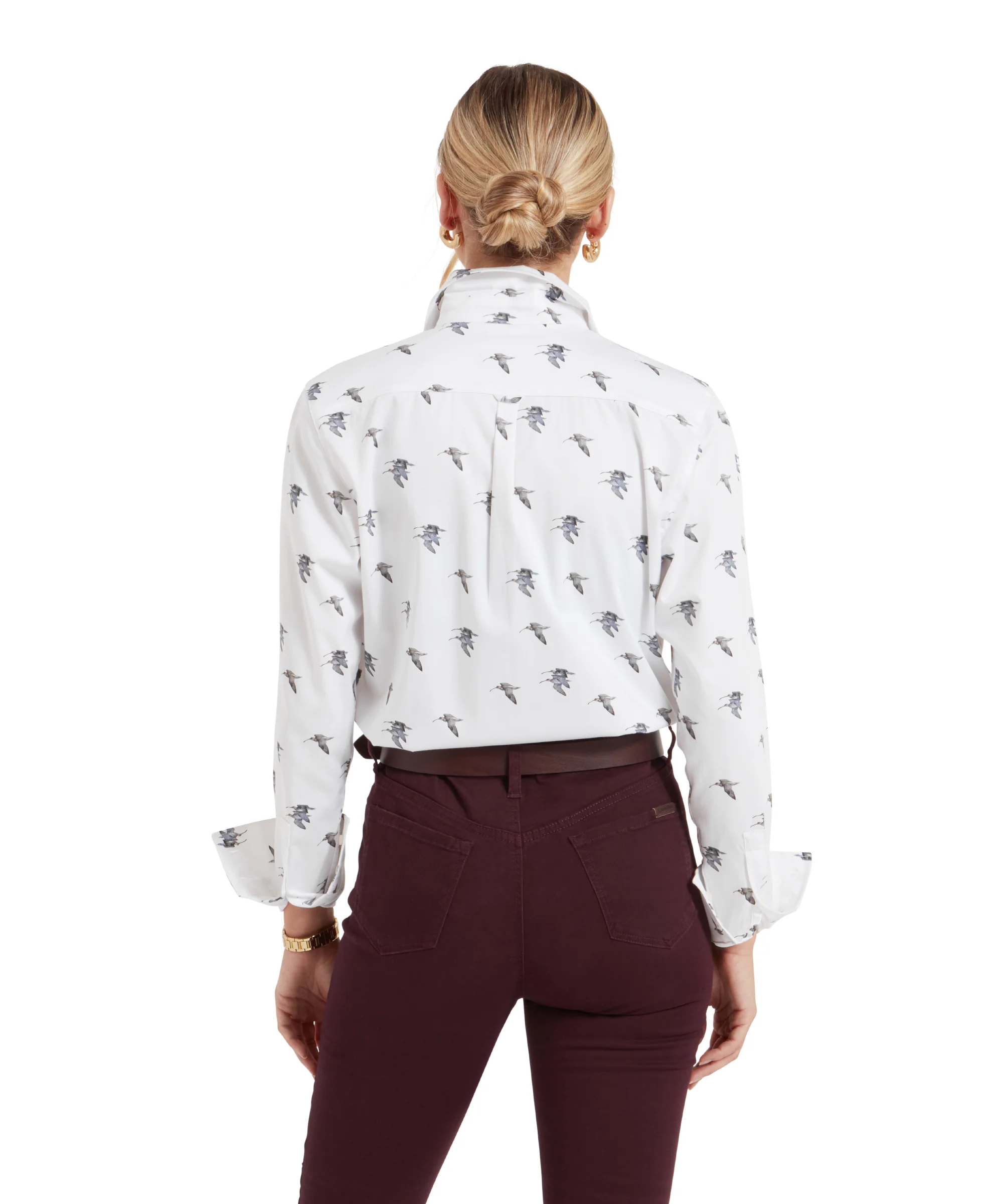 Owen Williams Shirt - Curlew Print - Image 5