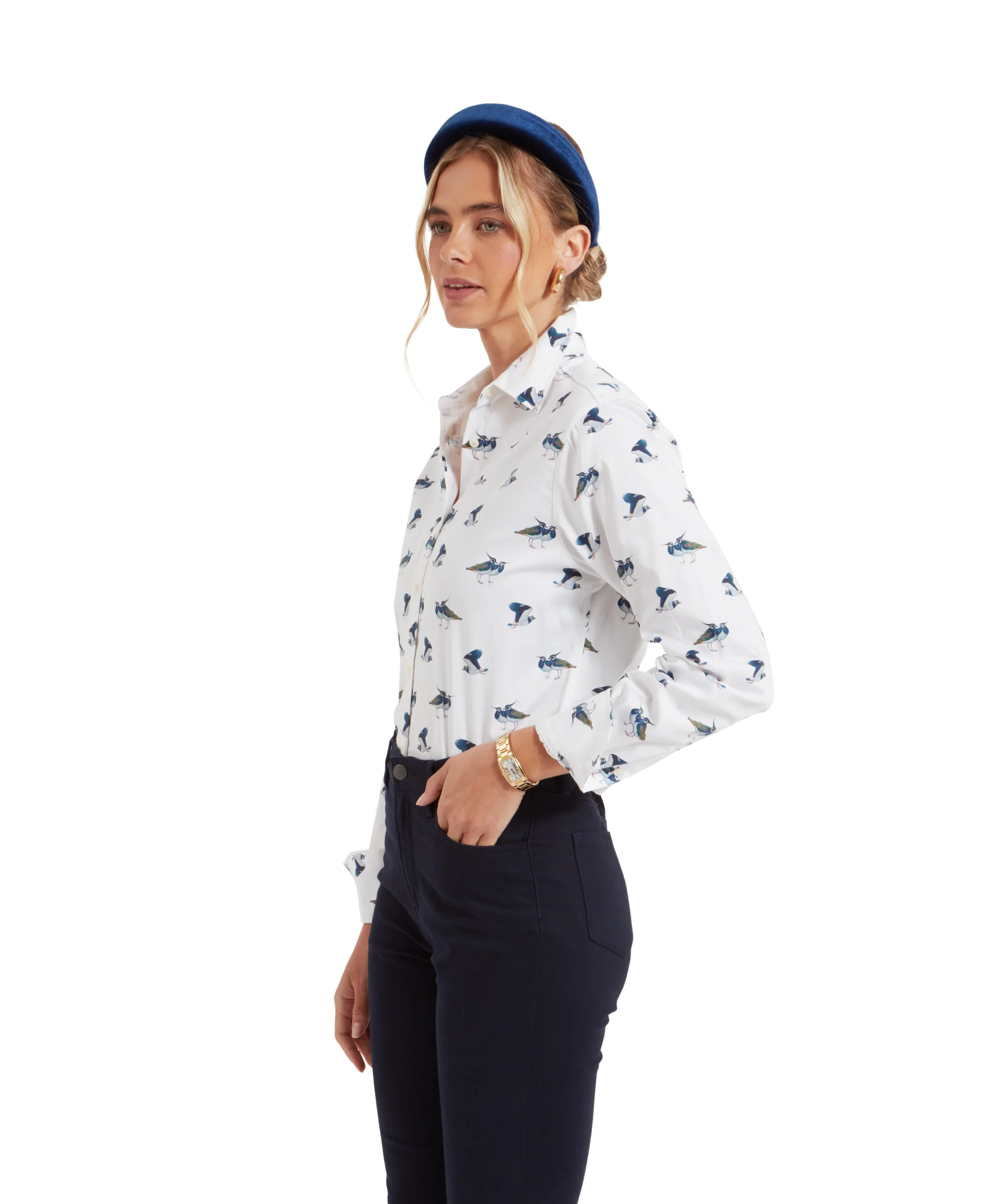 Owen Williams Shirt - Lapwing Print - Image 4