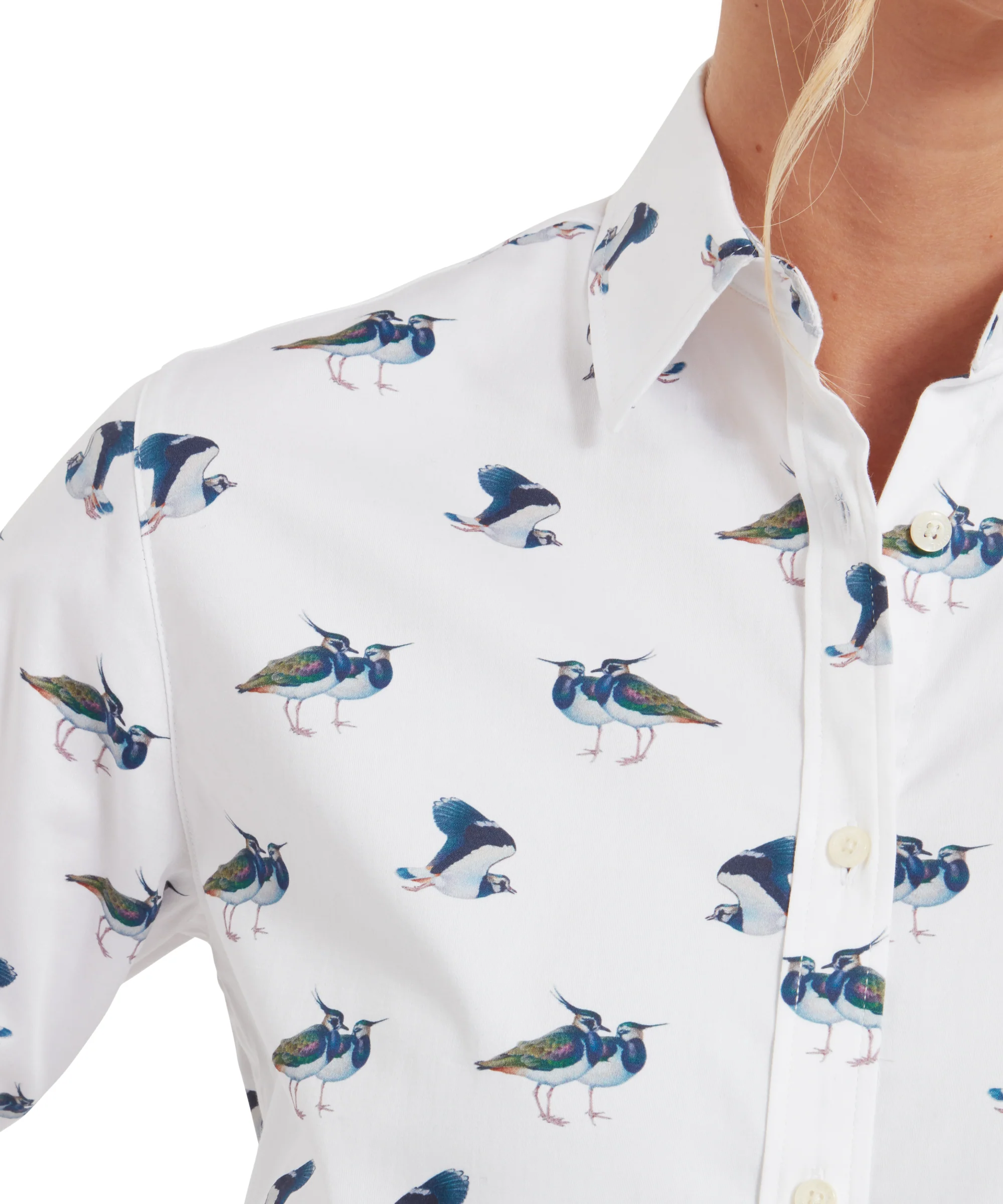 Owen Williams Shirt - Lapwing Print - Image 6