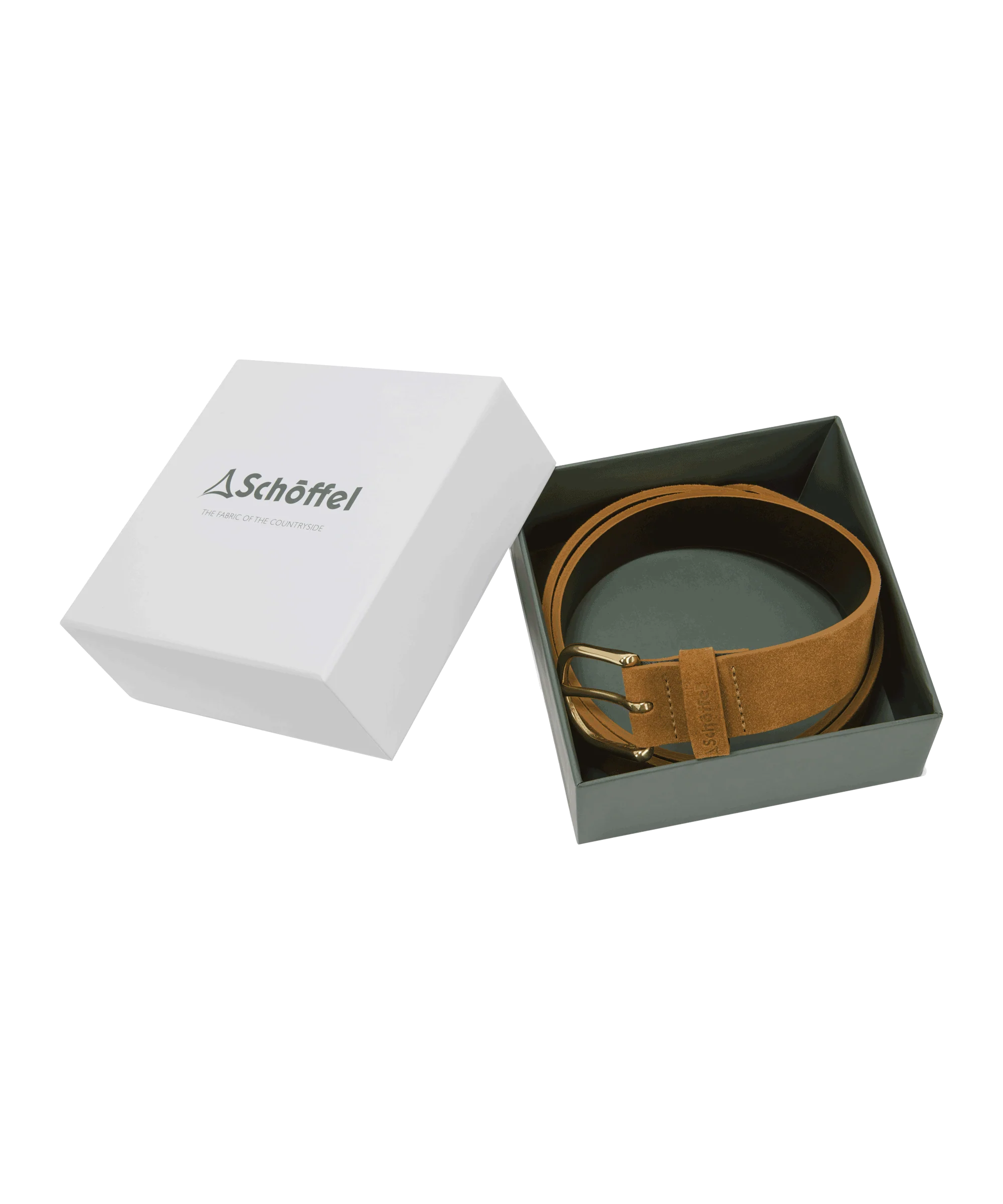Padley Suede Belt - Camel - Image 2