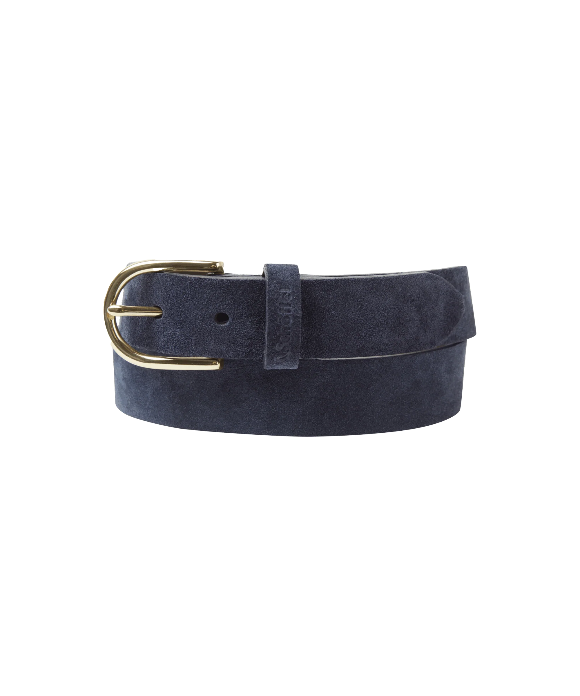Padley Suede Belt - Navy