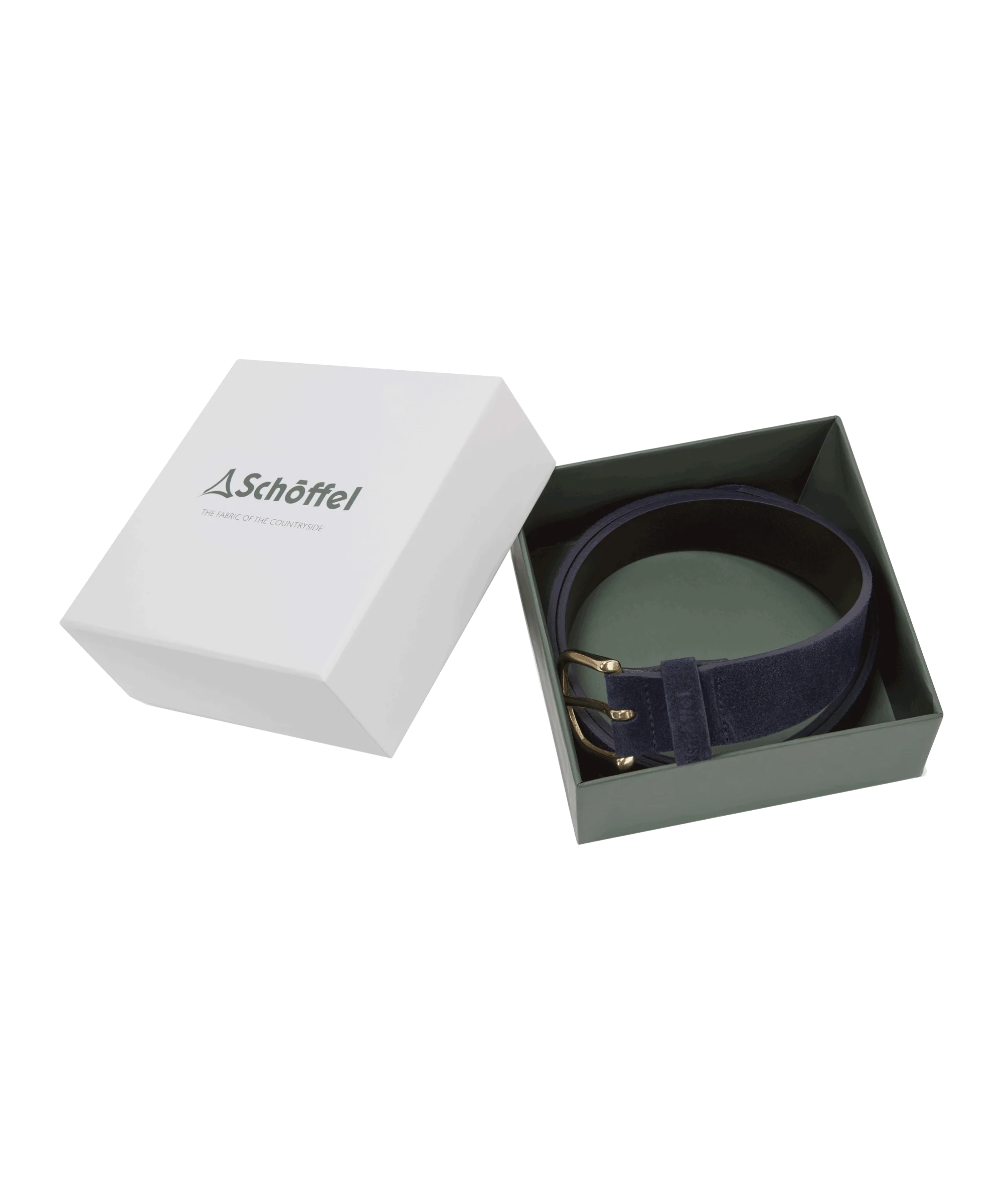 Padley Suede Belt - Navy - Image 2