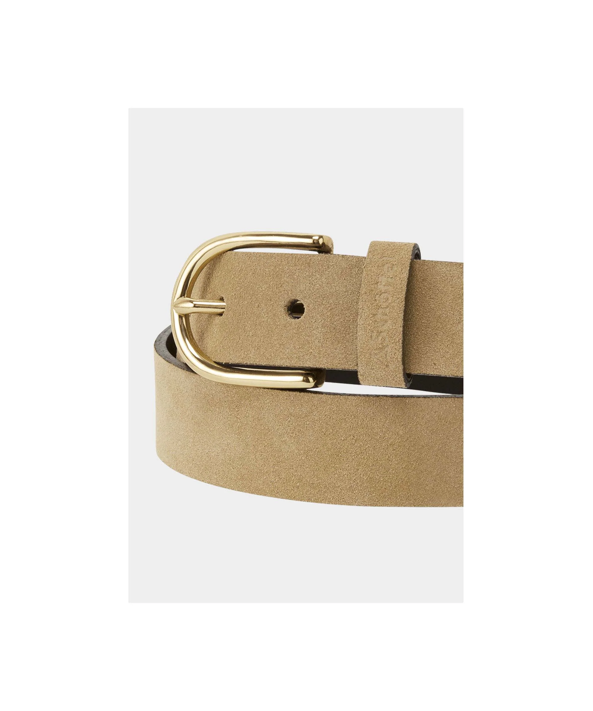 Padley Suede Belt - Warm Sand - Image 2
