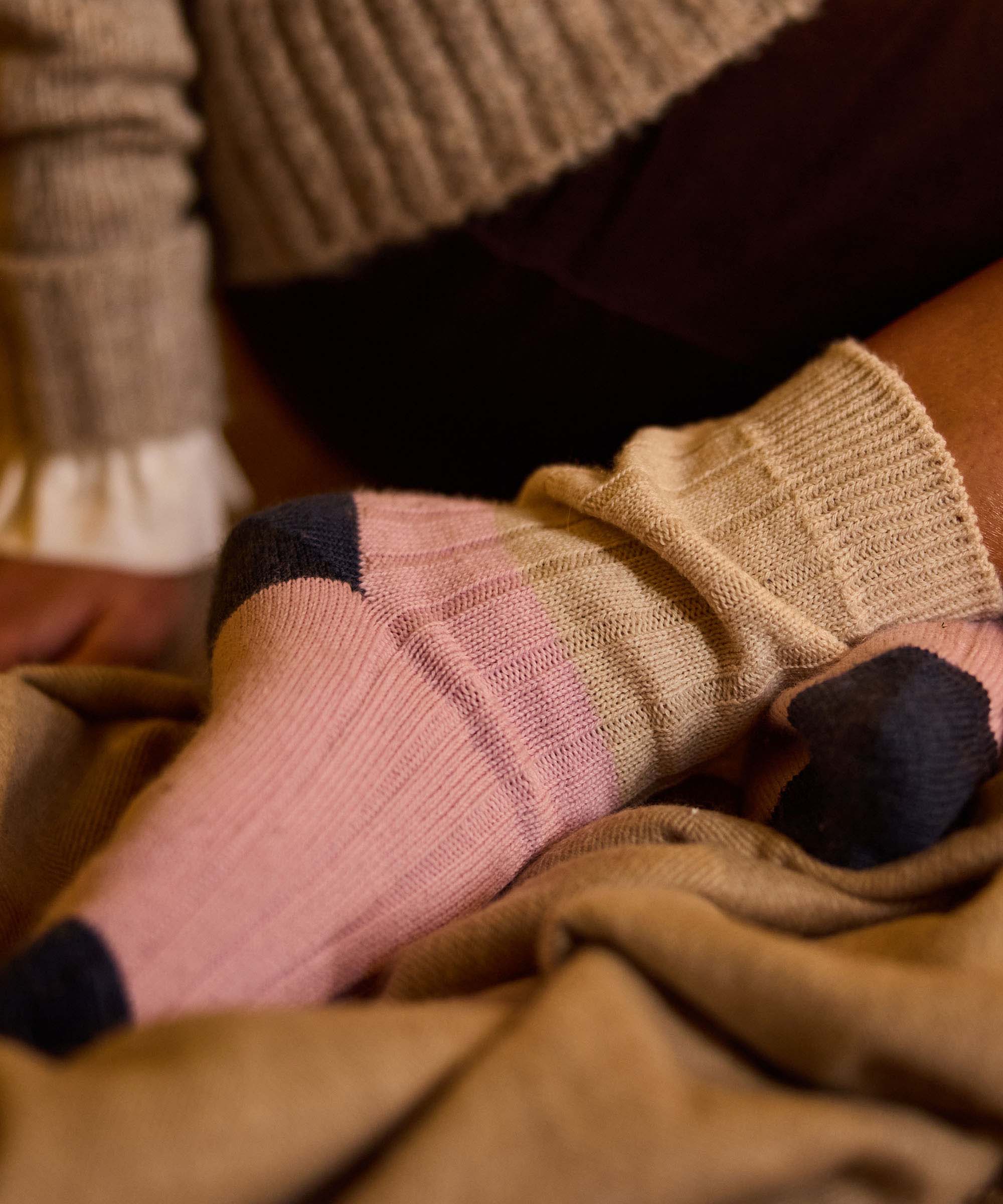 Pilsley Sock - Mauve Blush - Image 2