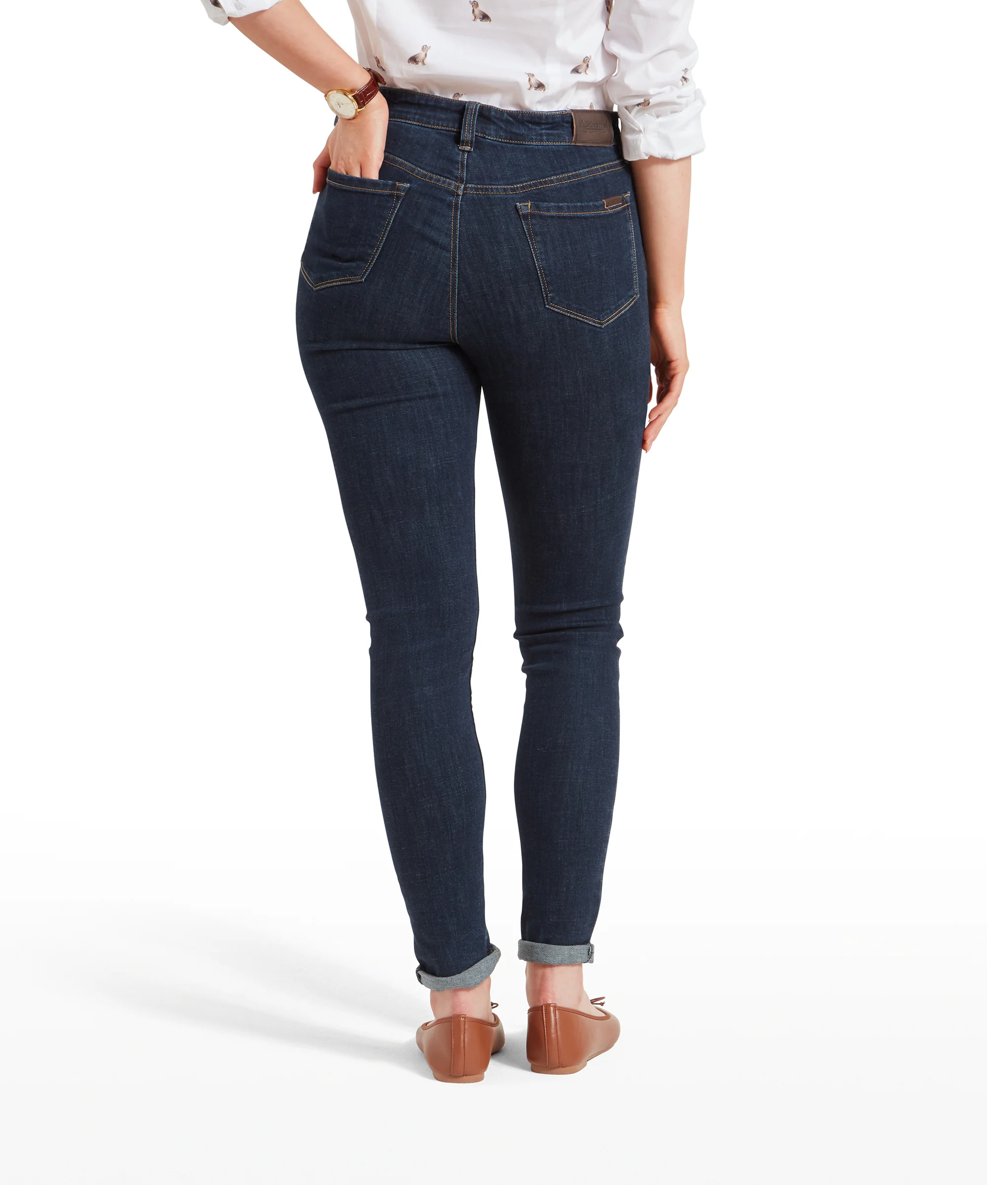 Poppy Jeans - Dark Denim - Image 5
