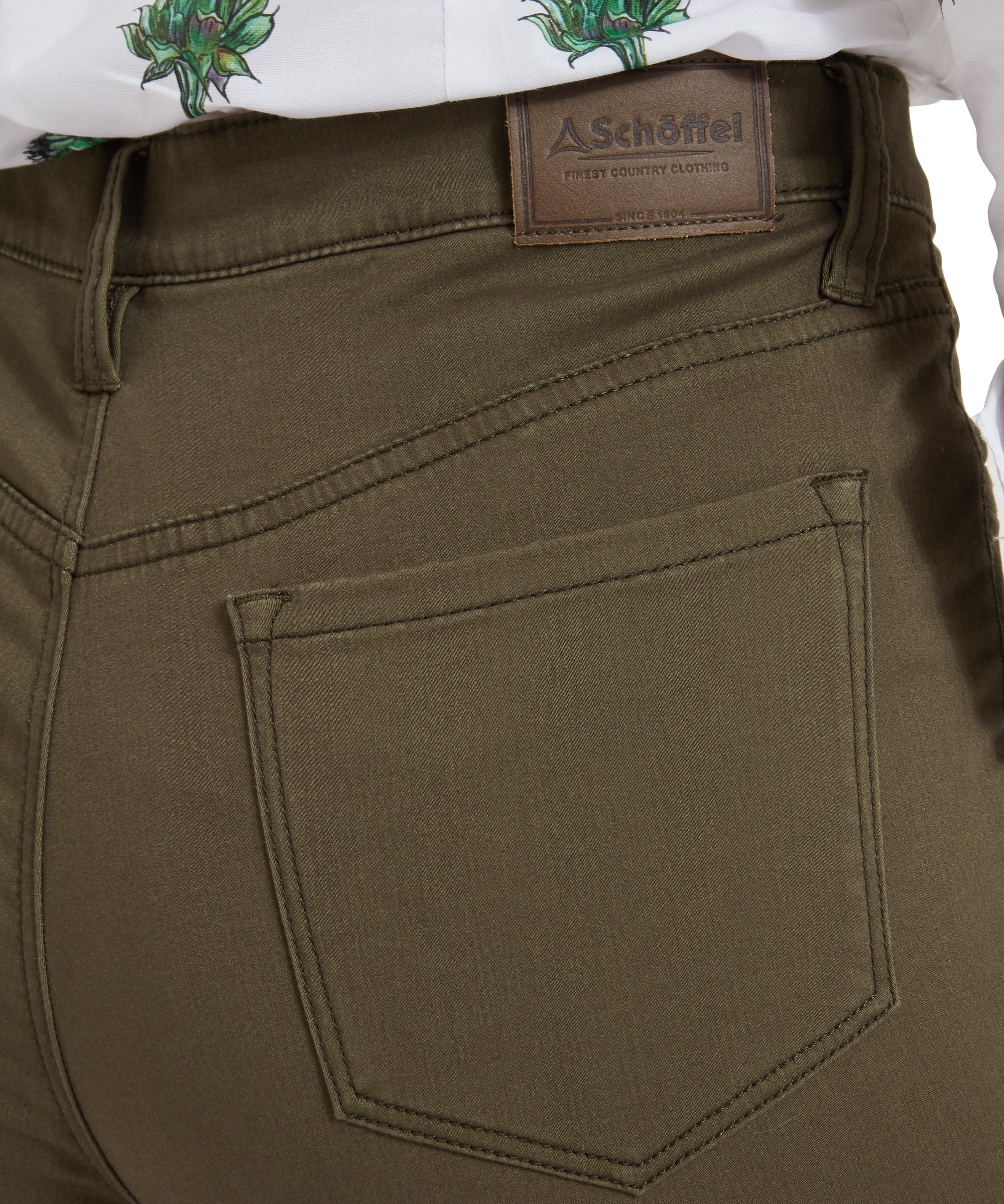 Poppy Jeans - Loden Green - Image 6