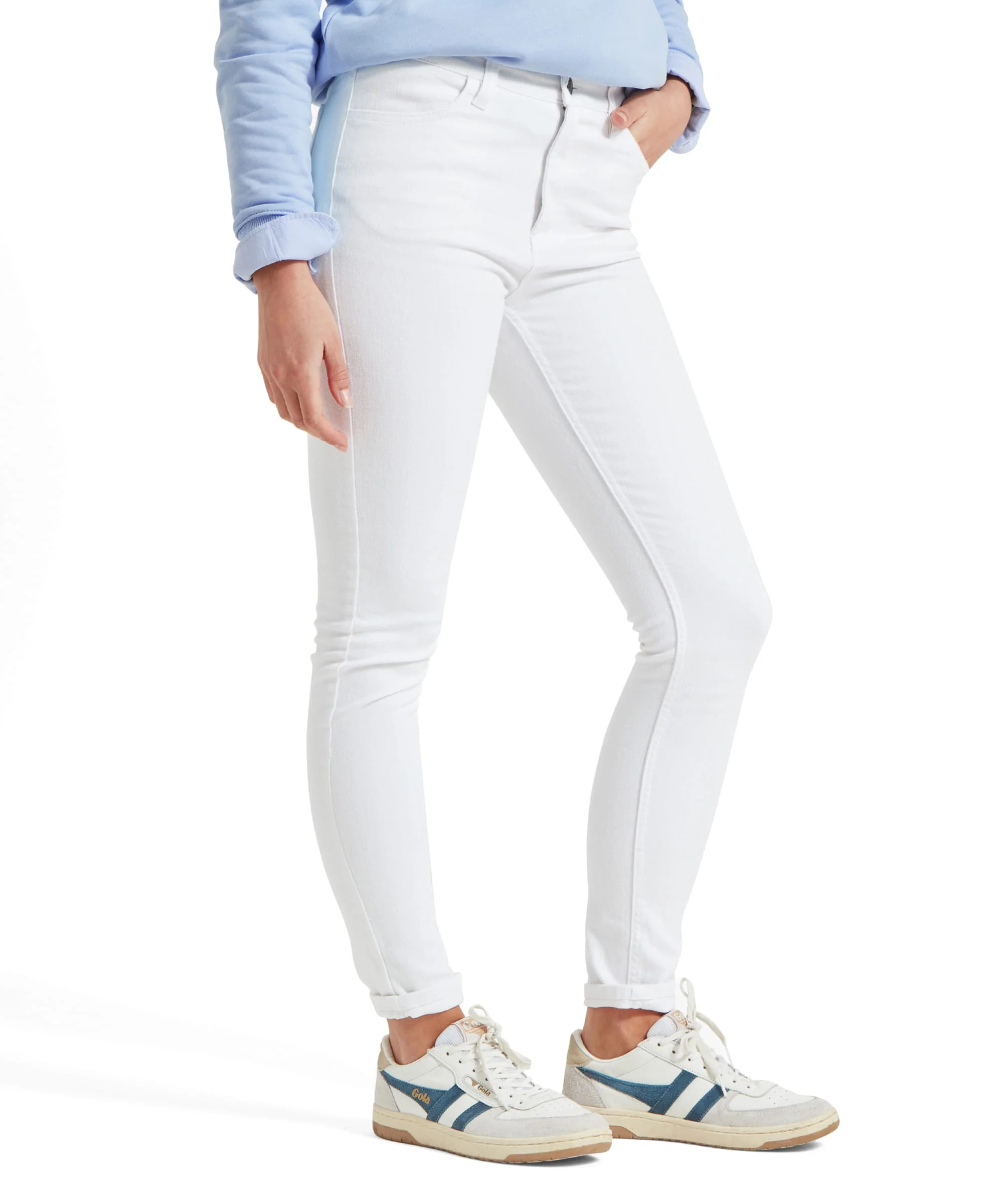 Poppy Jeans - White - Image 2