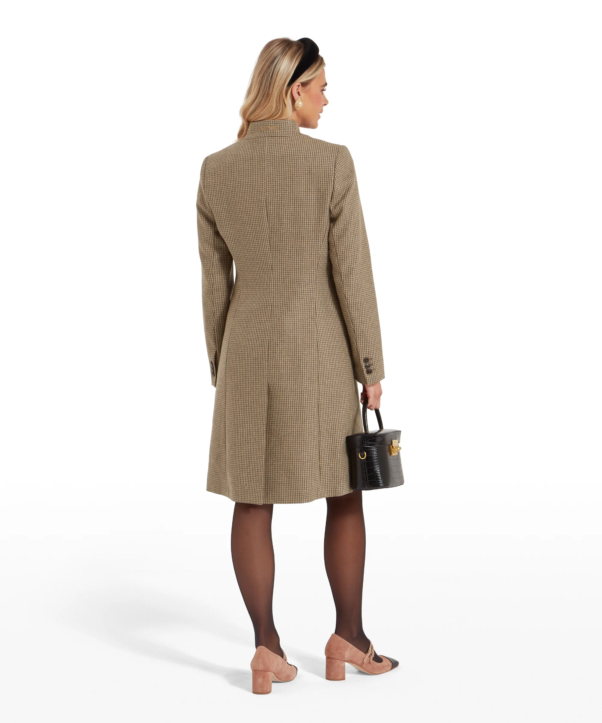 Portree Tweed Jacket - Houndstooth Tweed - Image 5