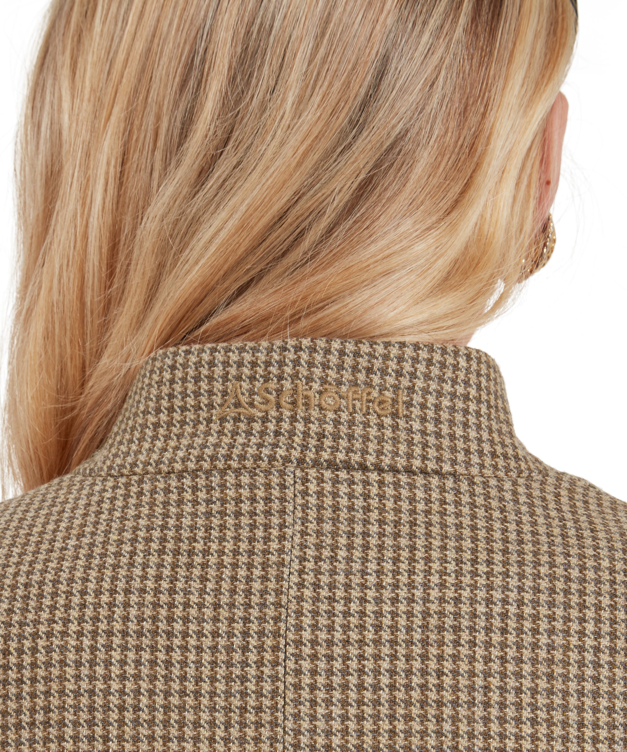 Portree Tweed Jacket - Houndstooth Tweed - Image 8