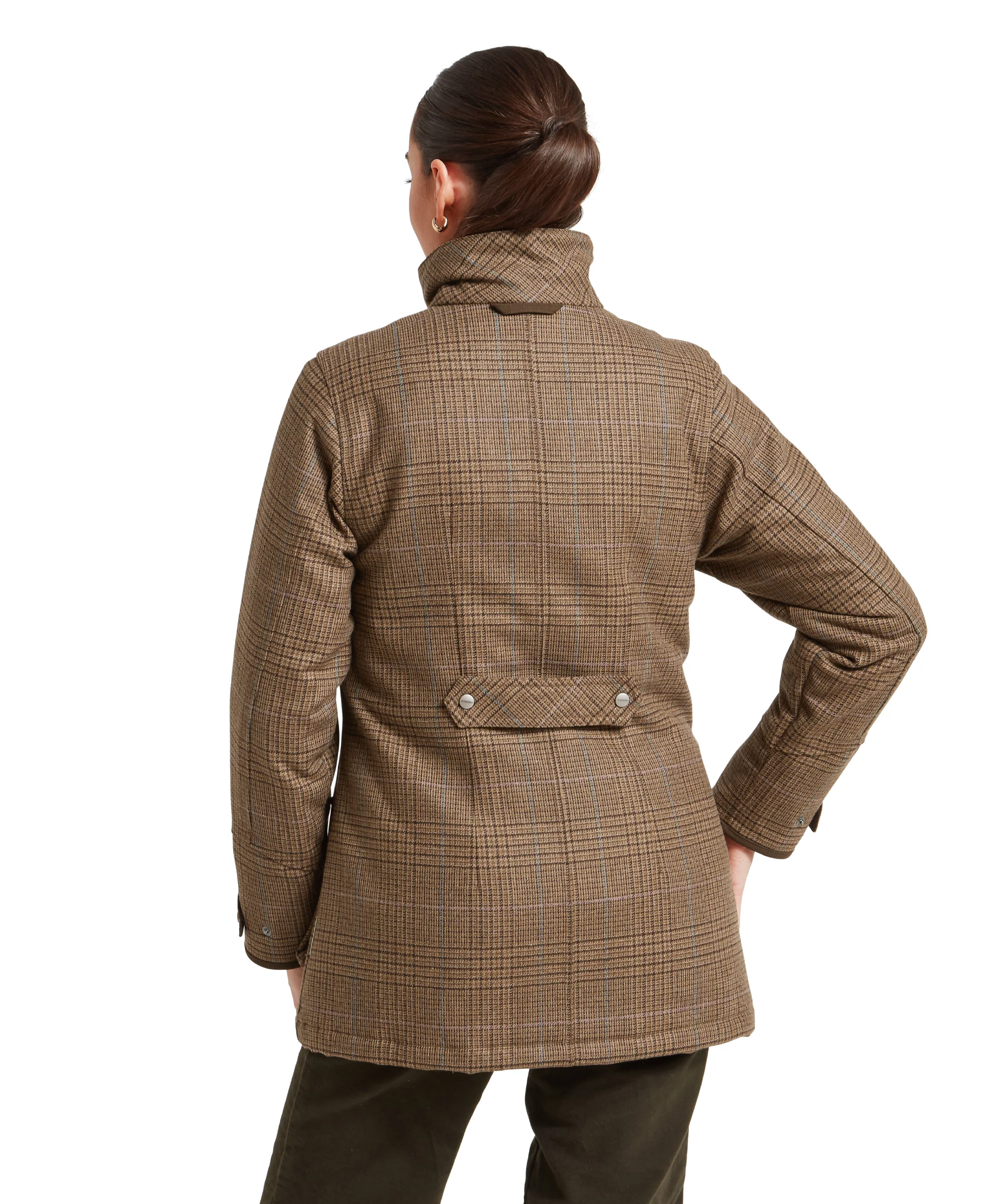 Women's Ptarmigan Tweed Coat - Teviot Tweed - Image 6