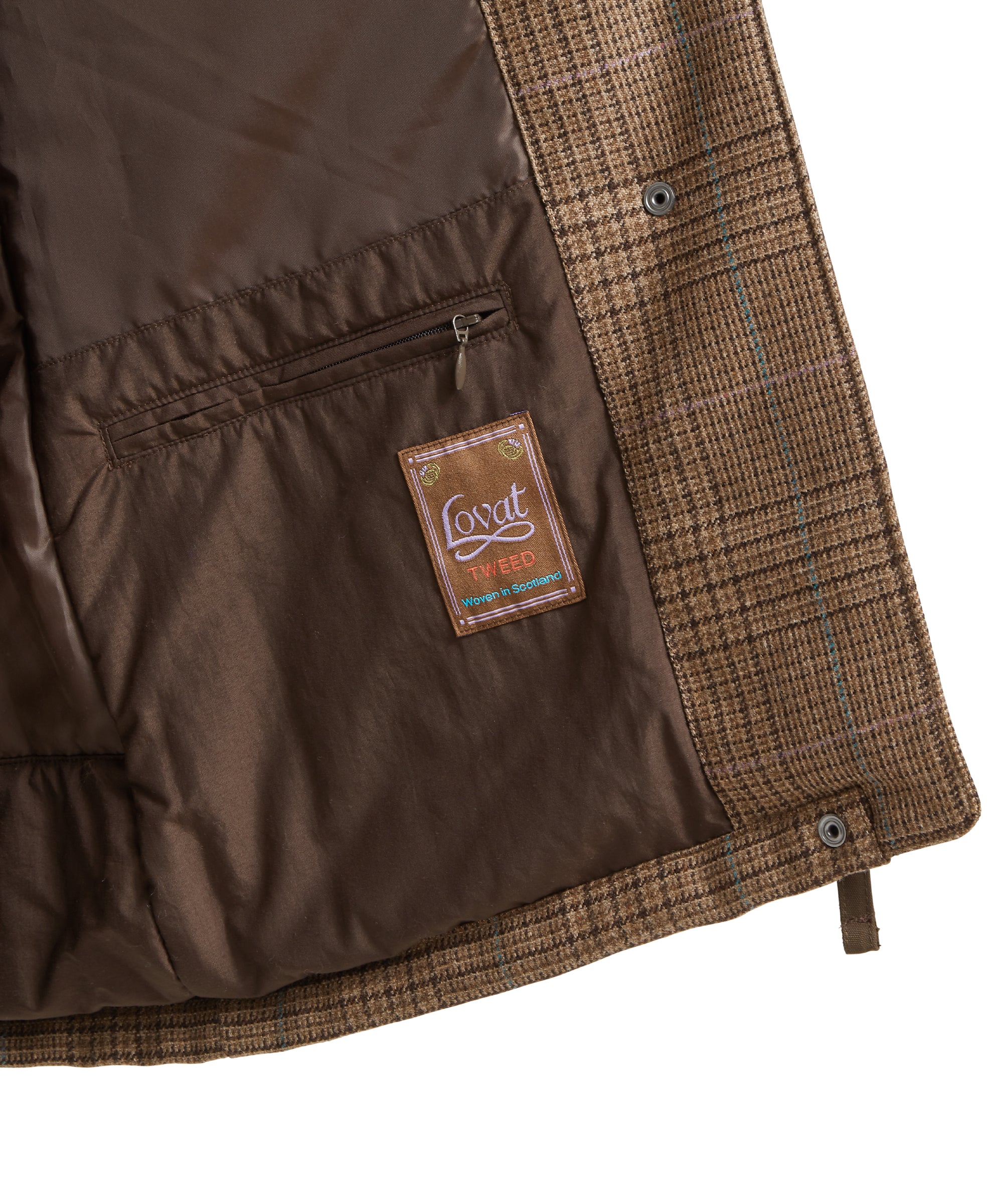 Women's Ptarmigan Tweed Coat - Teviot Tweed - Image 9