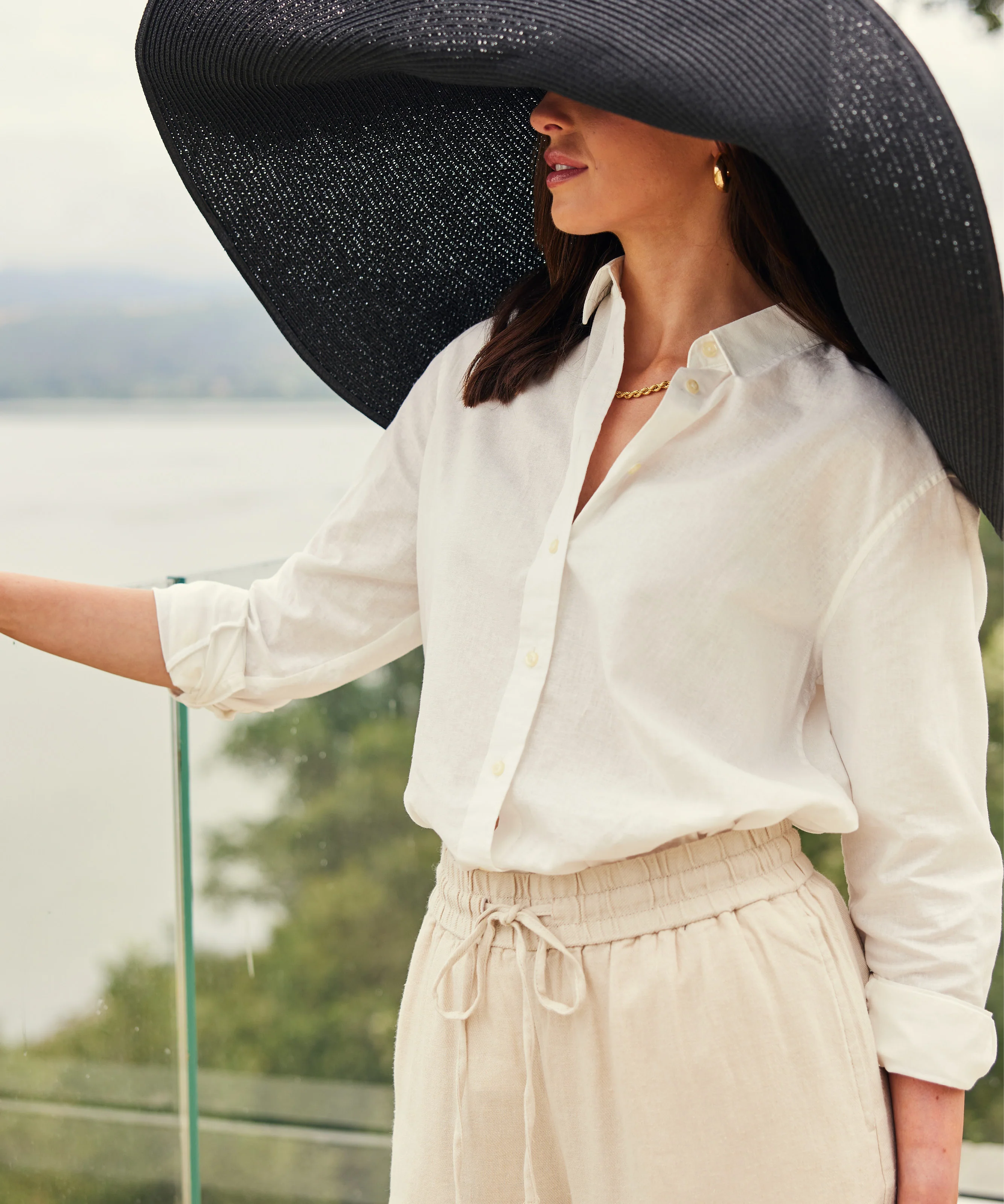 Salthouse Linen Shirt - White - Image 2