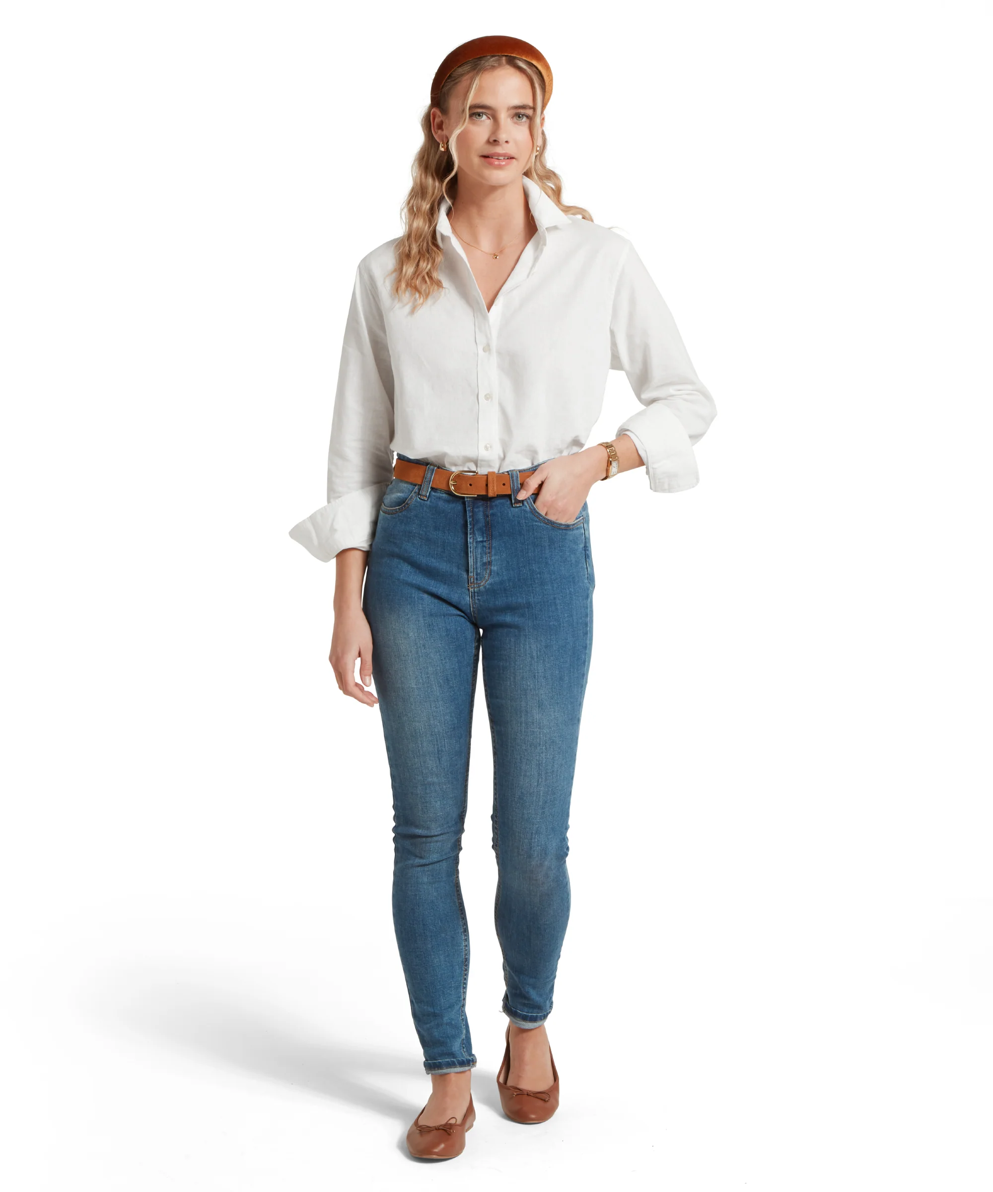 Salthouse Linen Shirt - White - Image 4