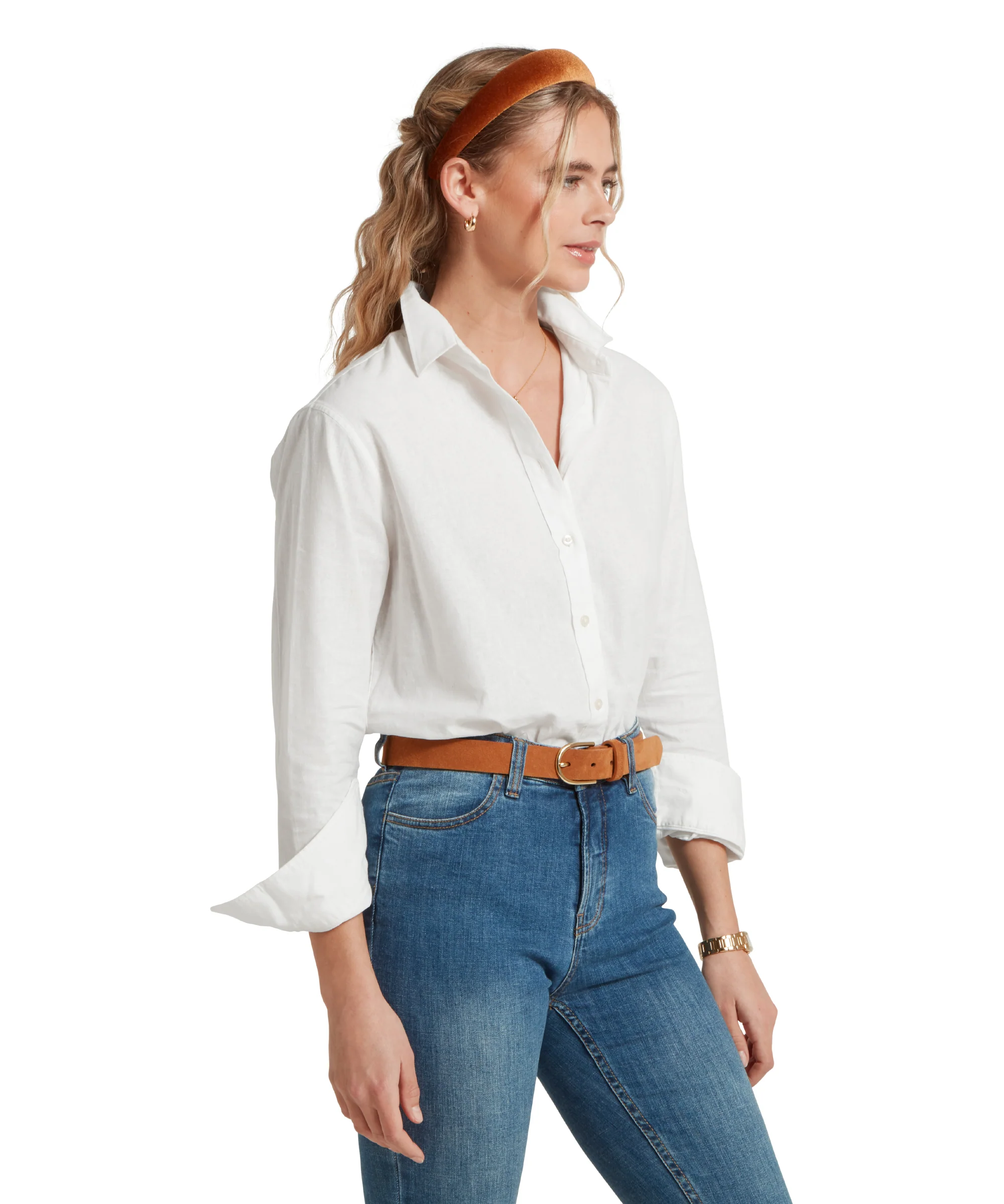 Salthouse Linen Shirt - White - Image 5