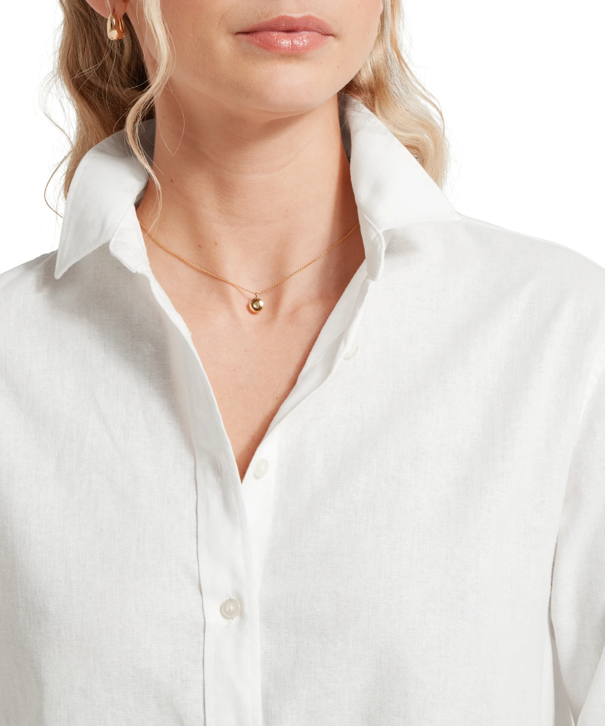Salthouse Linen Shirt - White - Image 7