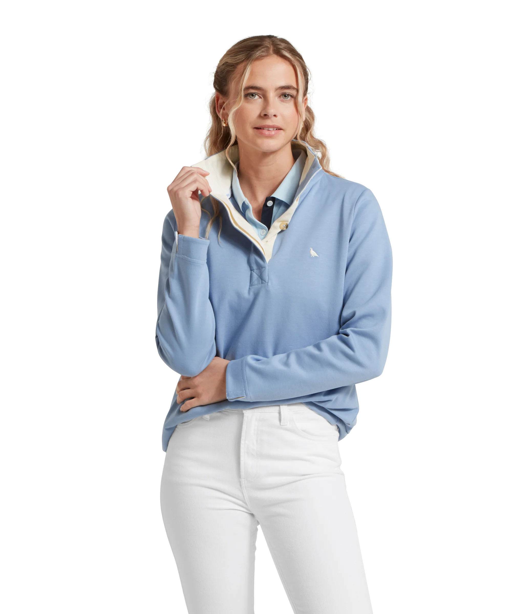 Sandown Sweatshirt - Denim Blue - Image 2