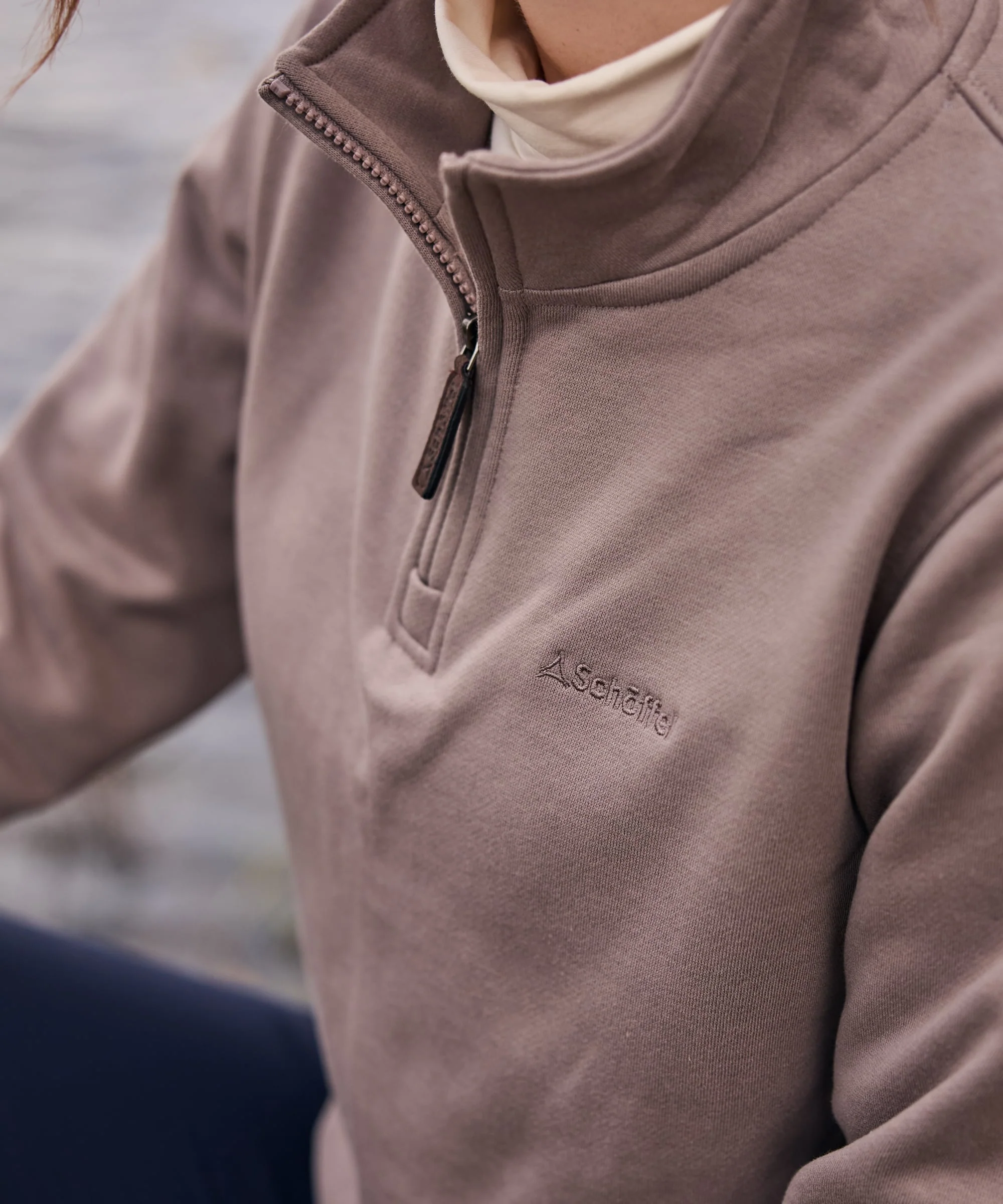 Sennen Cove Sweatshirt - Mushroom - Image 10