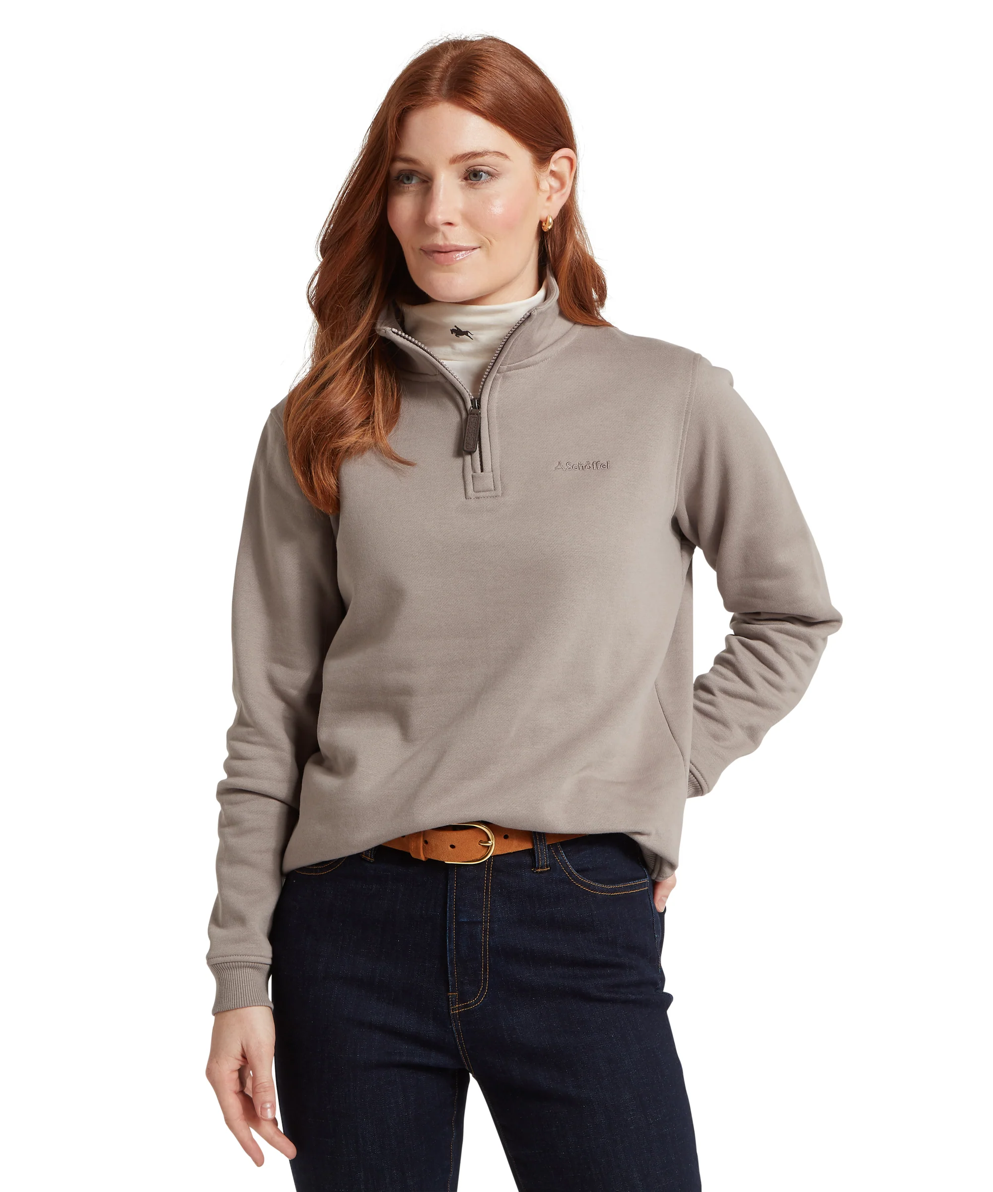Sennen Cove Sweatshirt - Mushroom - Image 3