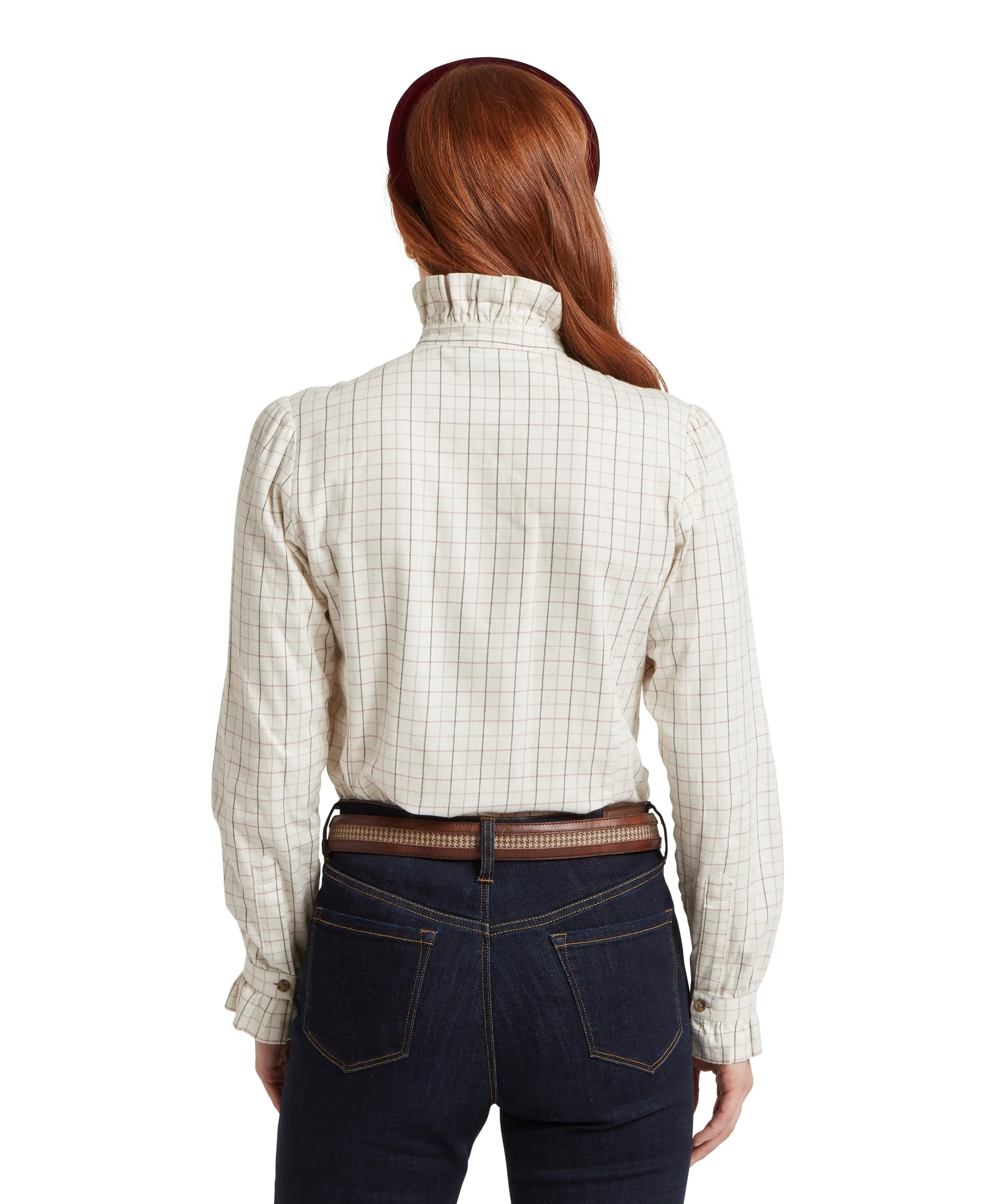 Sheringham Shirt - Cobblestone Tattersall - Image 6