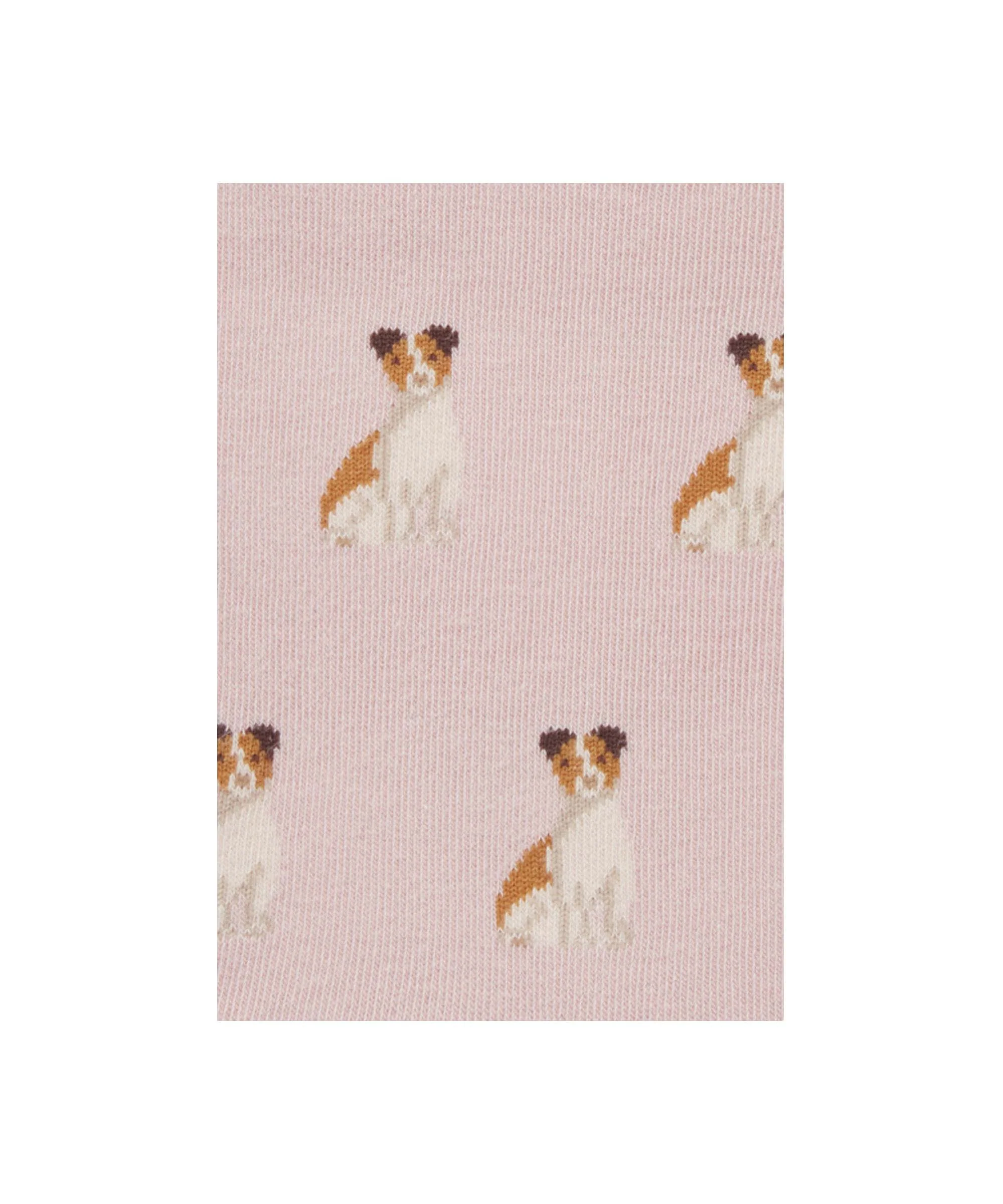 Women's Single Cotton Sock - Jack Russel Print - Image 2