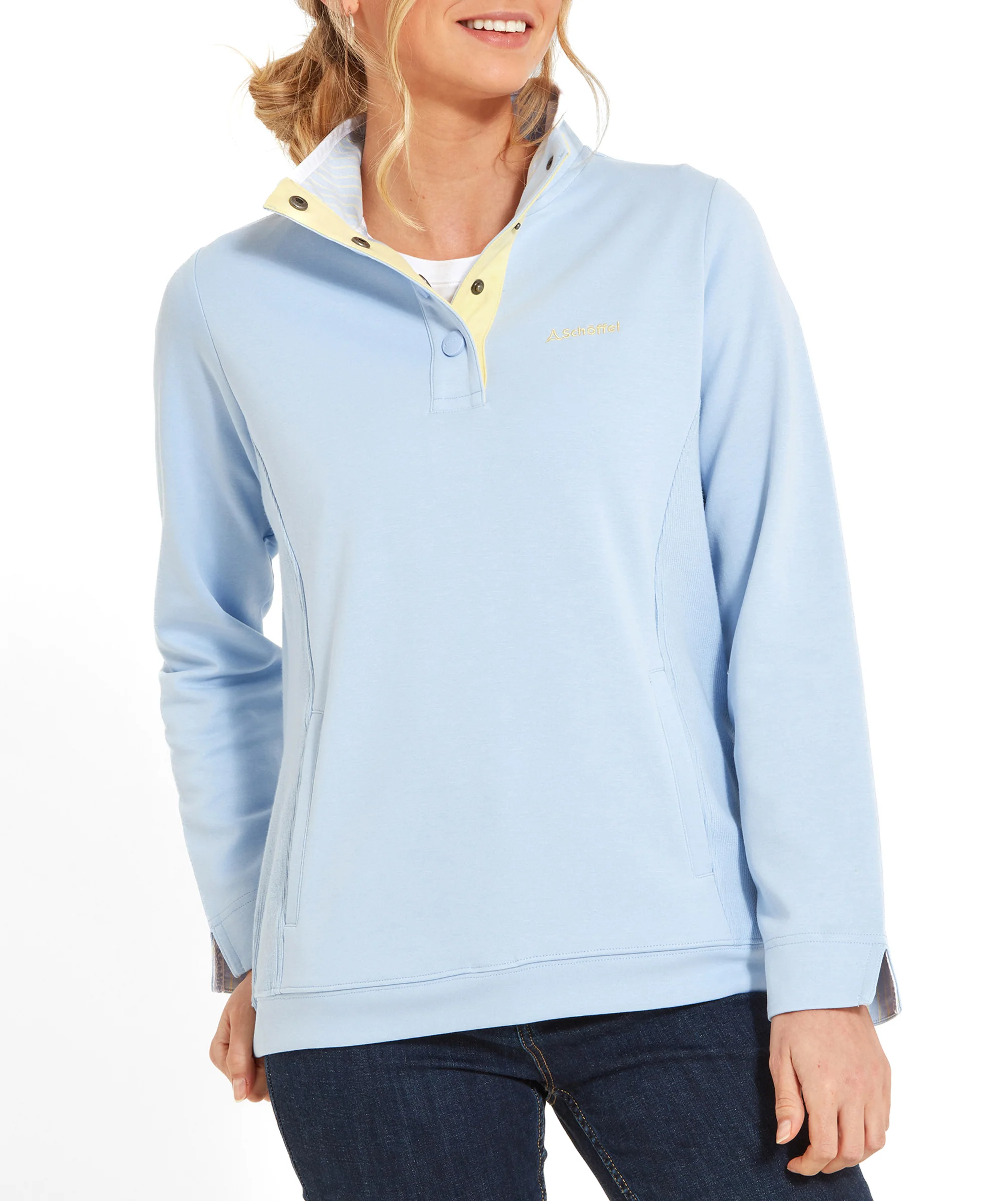 Steephill Cove Sweatshirt - Pale Blue - Image 2