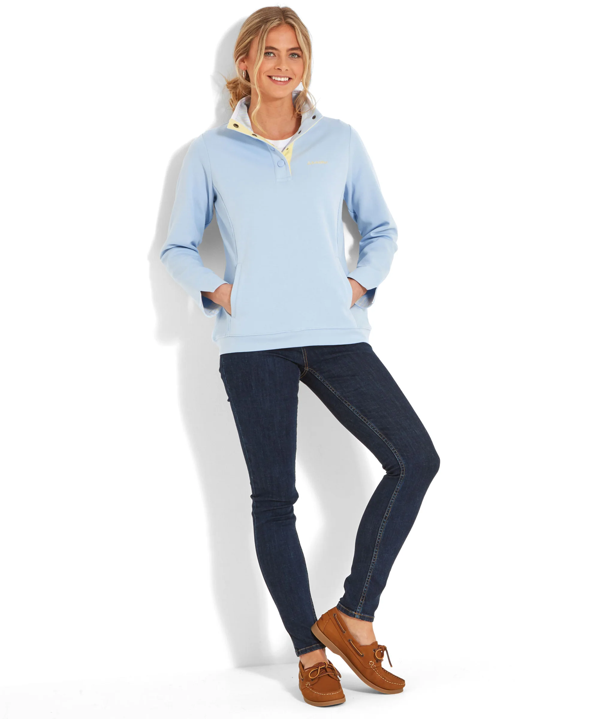 Steephill Cove Sweatshirt - Pale Blue - Image 3
