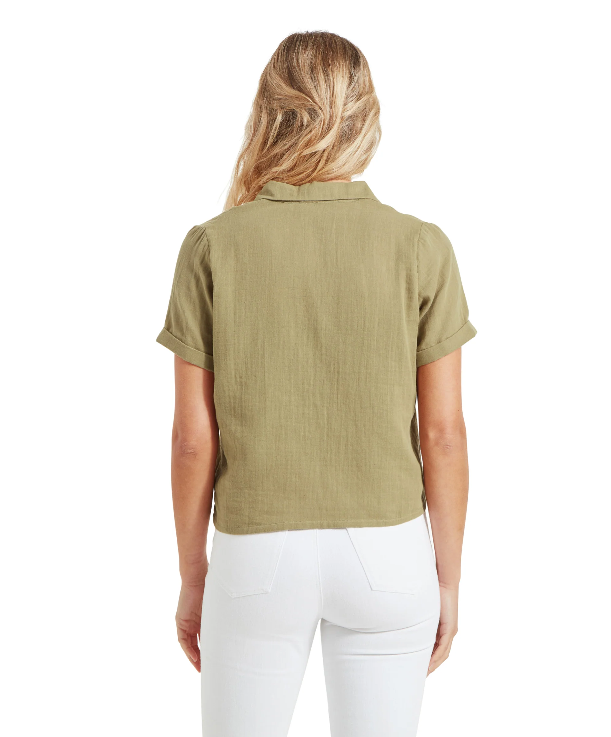 Summerfield Shirt - Light Khaki Green - Image 5
