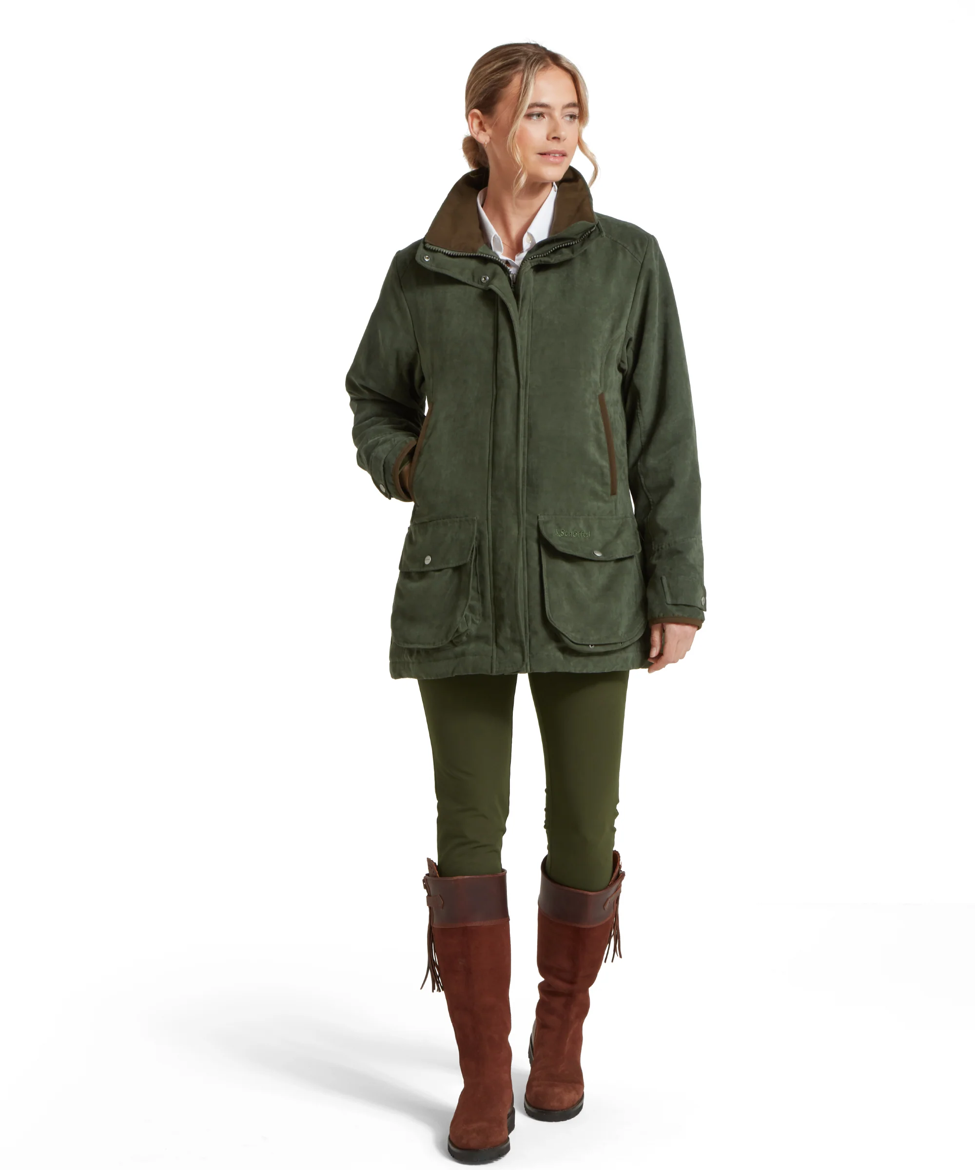 Teal Shooting Coat - Cedar - Image 3