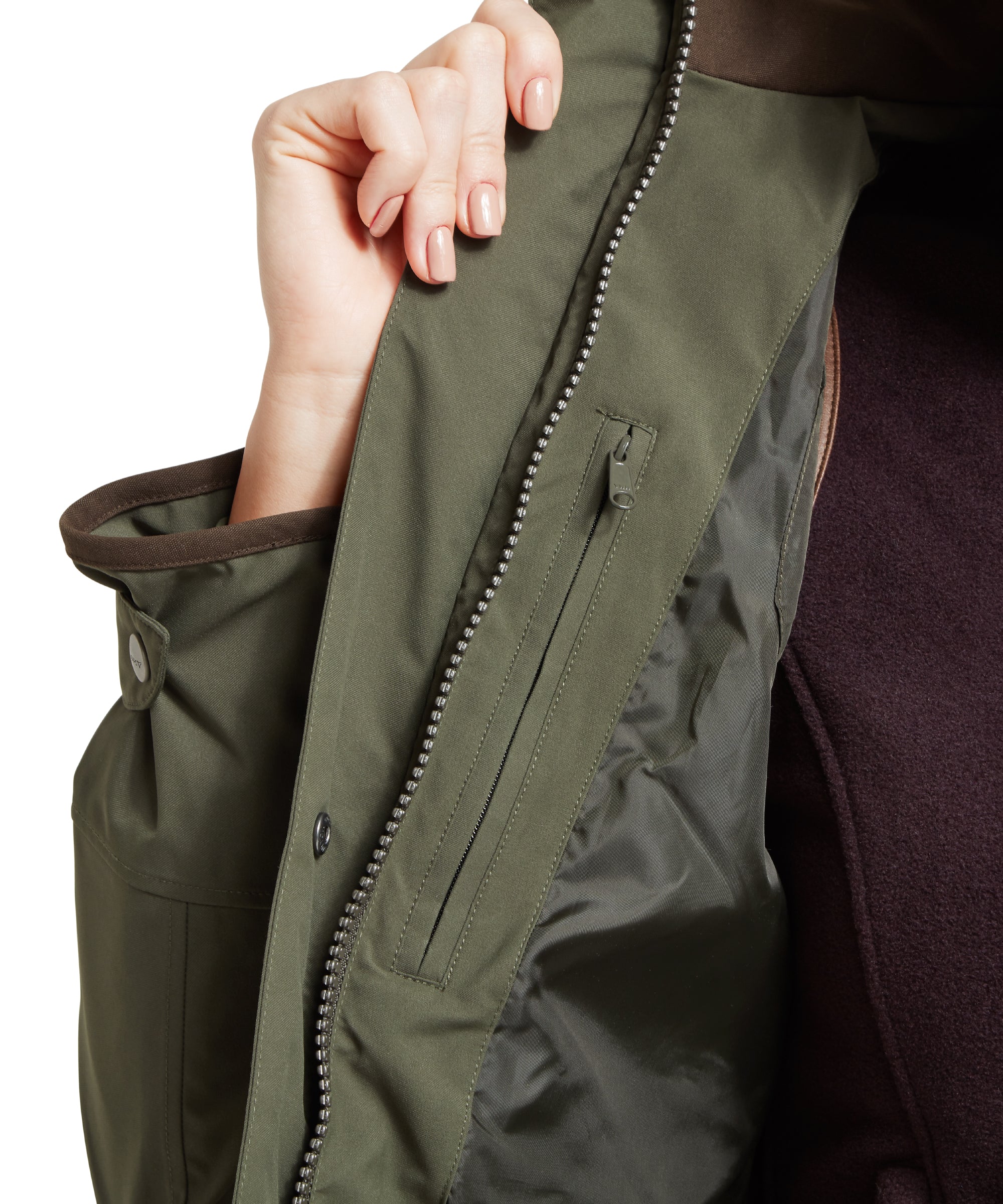 Teal Ultralight Coat - Forest - Image 11
