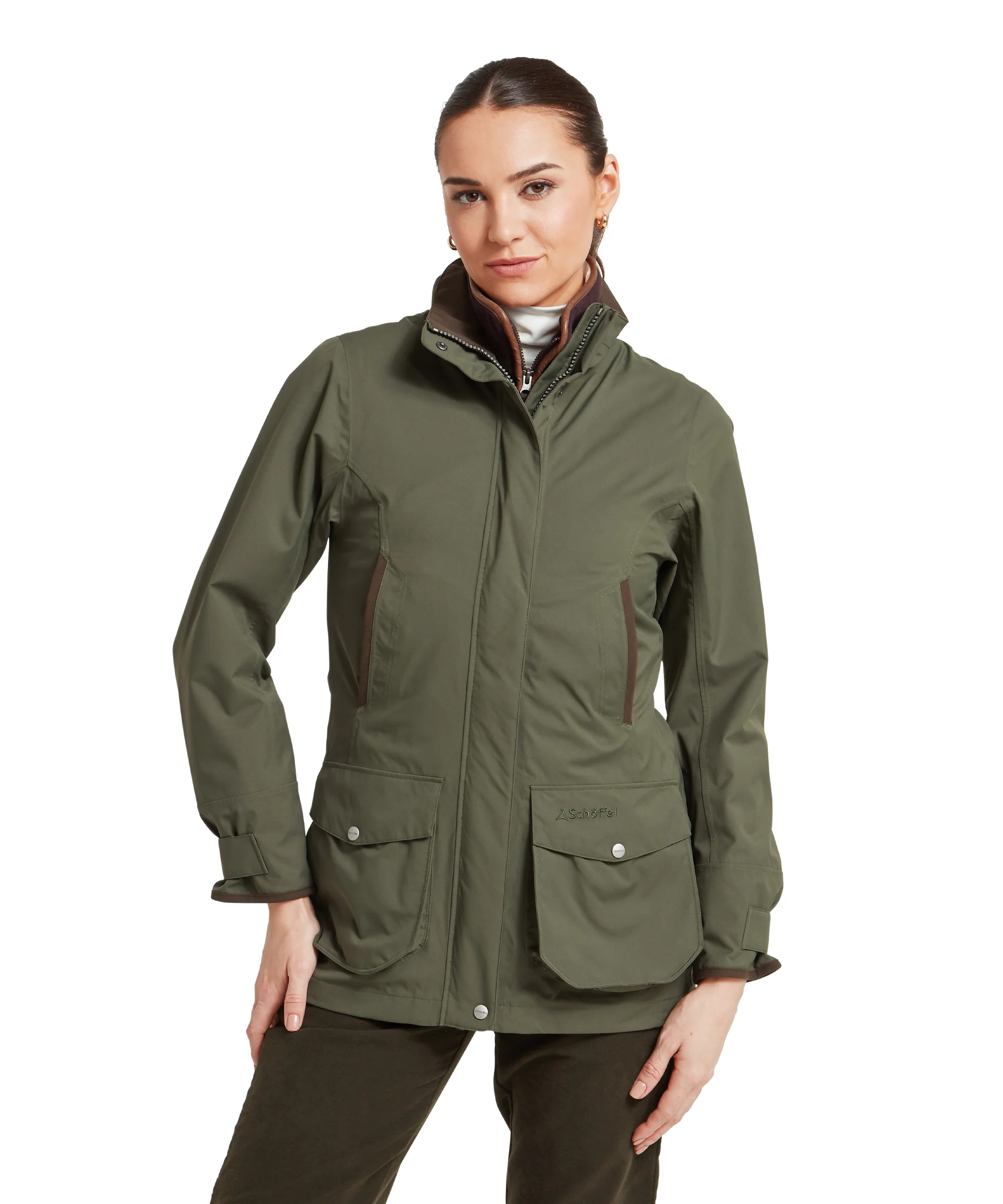 Teal Ultralight Coat - Forest - Image 3