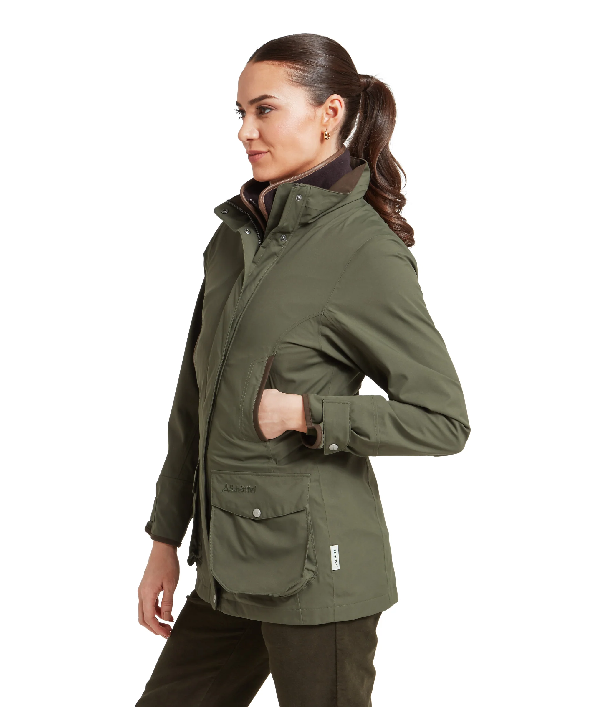 Teal Ultralight Coat - Forest - Image 5