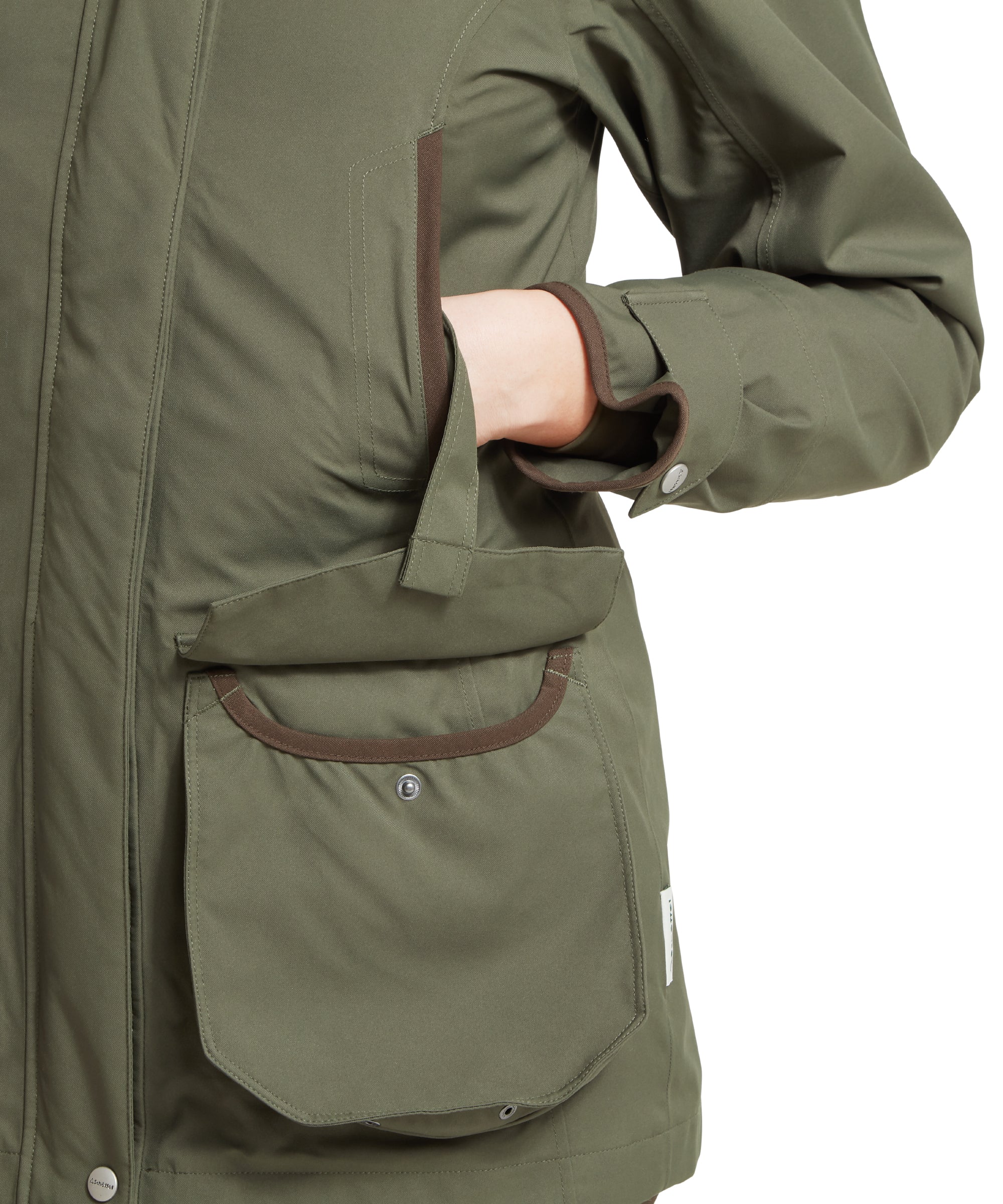 Teal Ultralight Coat - Forest - Image 9