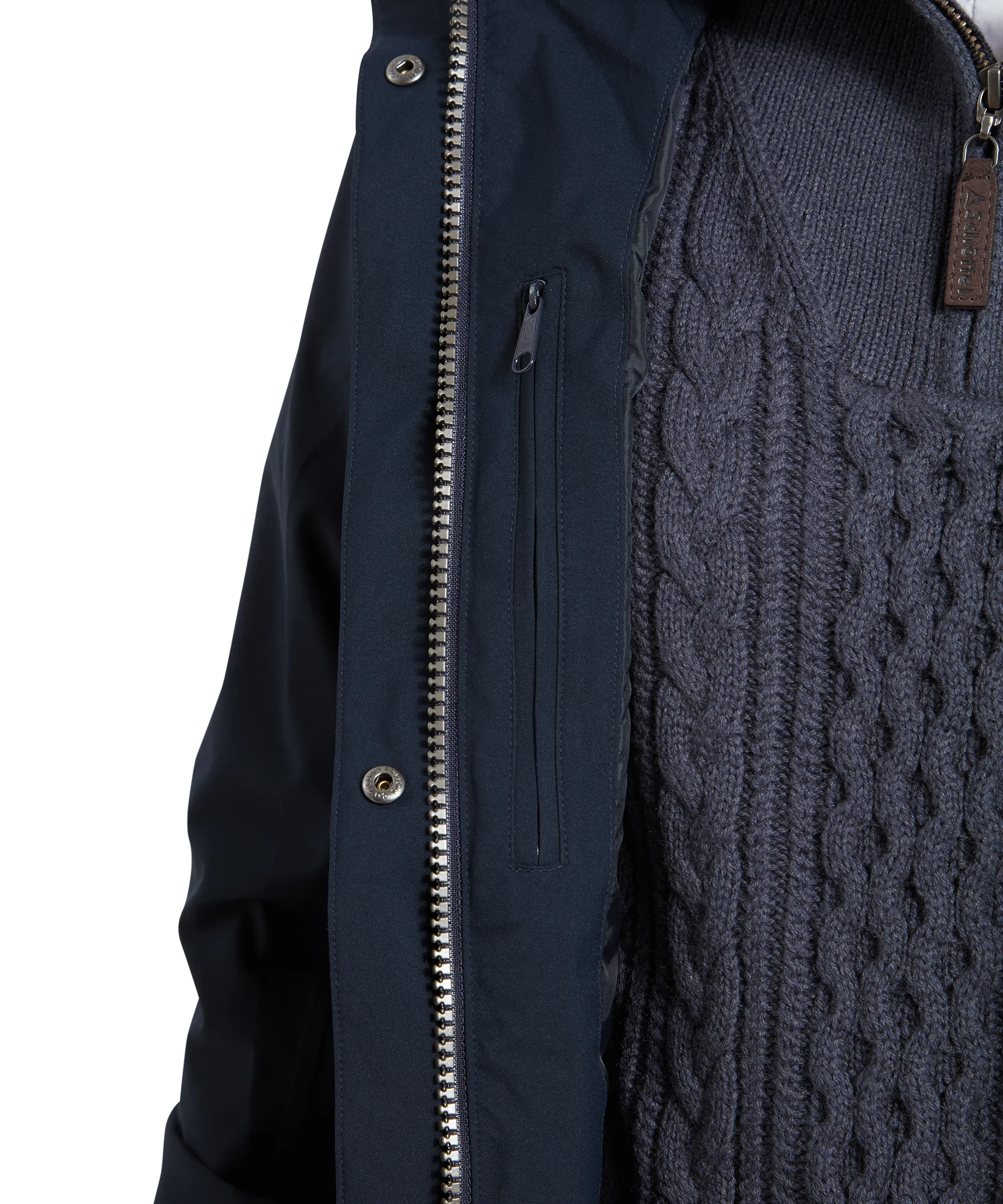 Teal Ultralight Coat - True Navy - Image 11