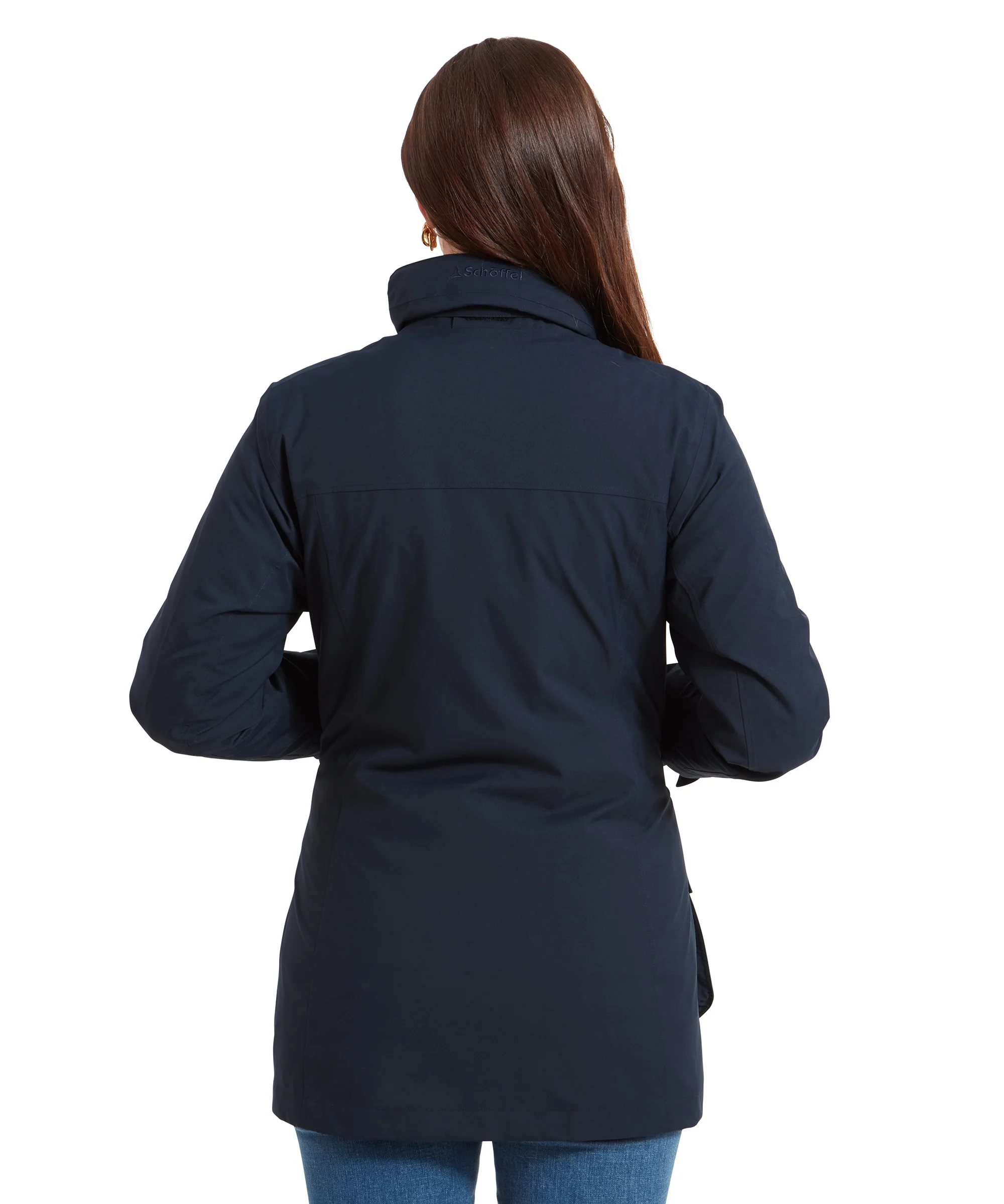 Teal Ultralight Coat - True Navy - Image 5