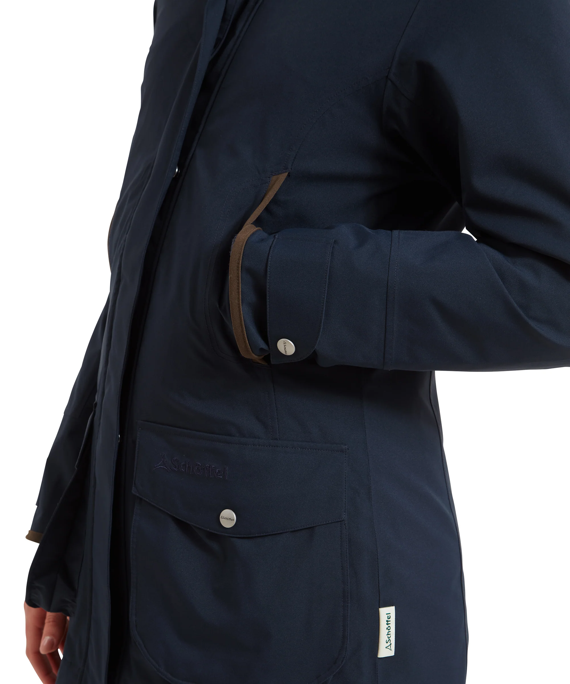 Teal Ultralight Coat - True Navy - Image 6