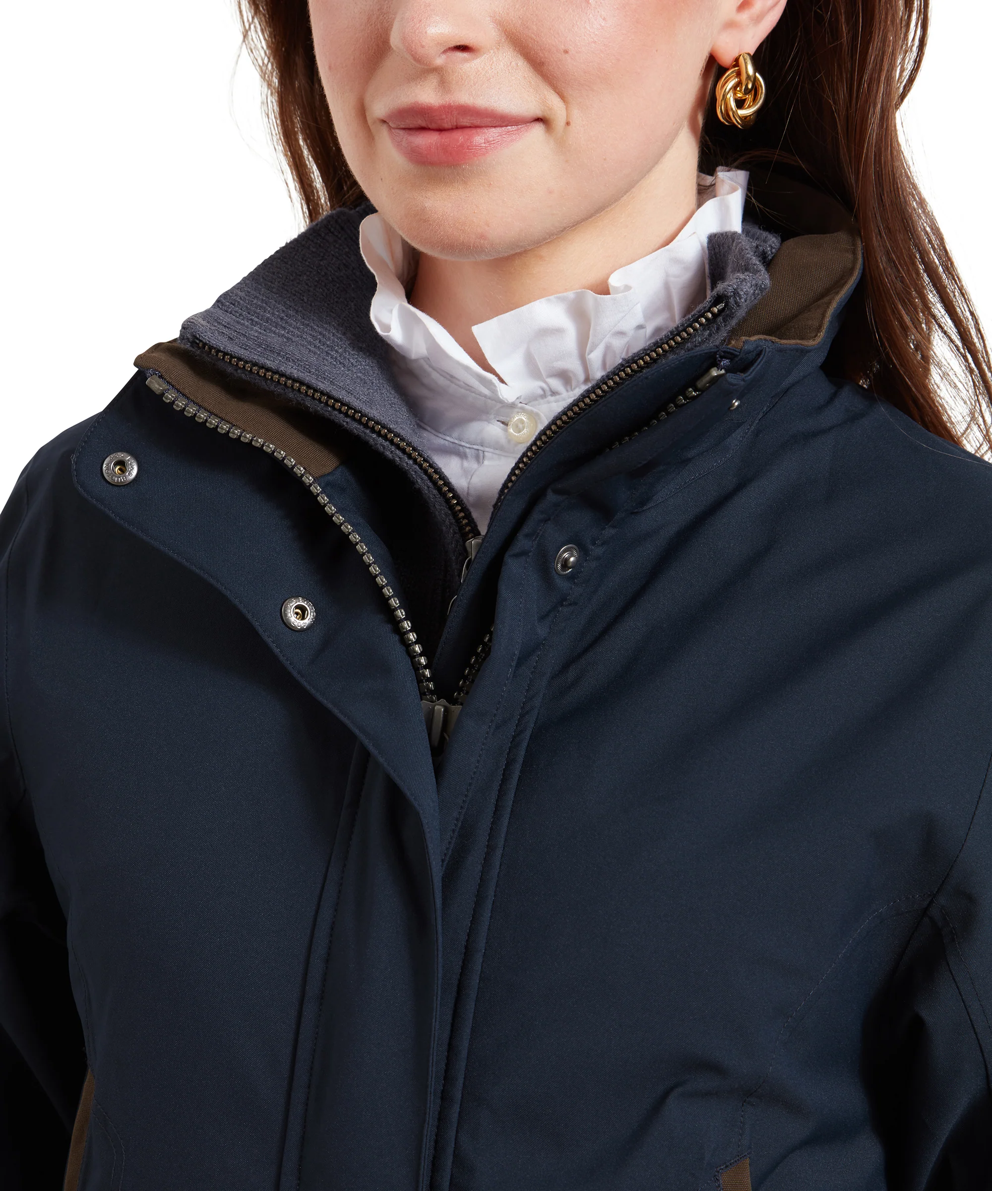 Teal Ultralight Coat - True Navy - Image 7