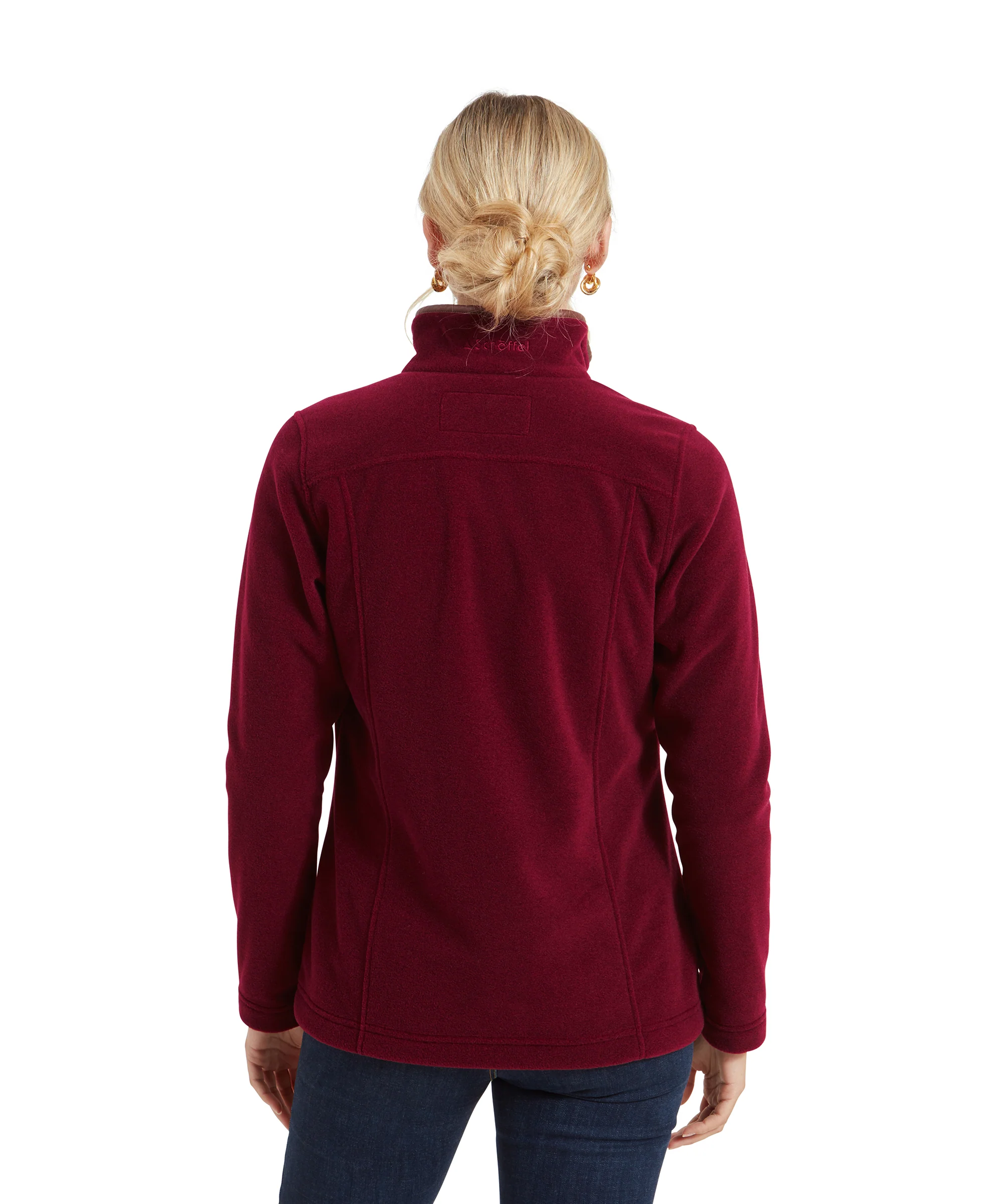 Tilton II Quarter Zip Fleece - Claret - Image 5