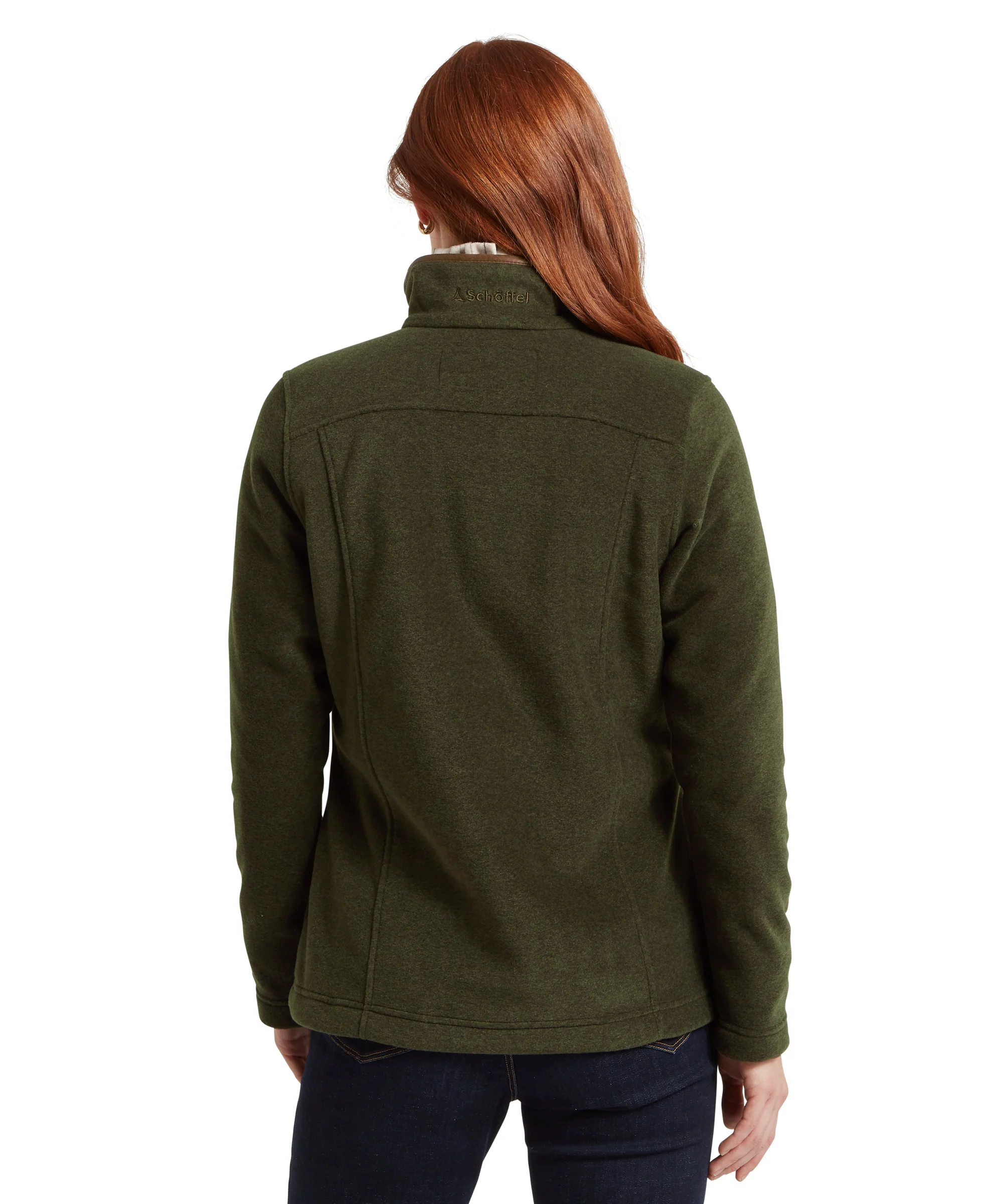 Tilton II Quarter Zip Fleece - Dark Olive - Image 5