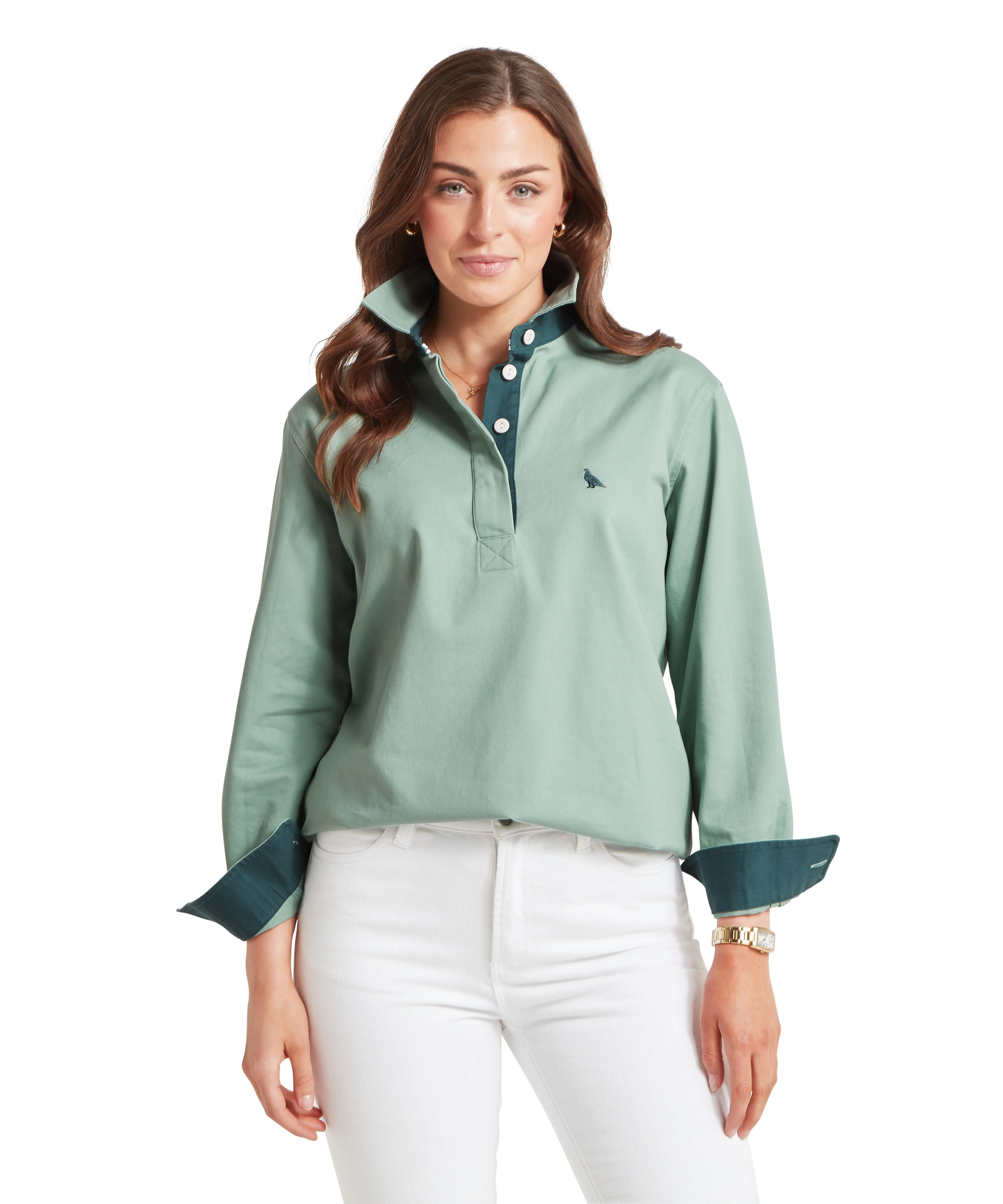 Treloyhan Deck Shirt - Surf Blue - Image 2
