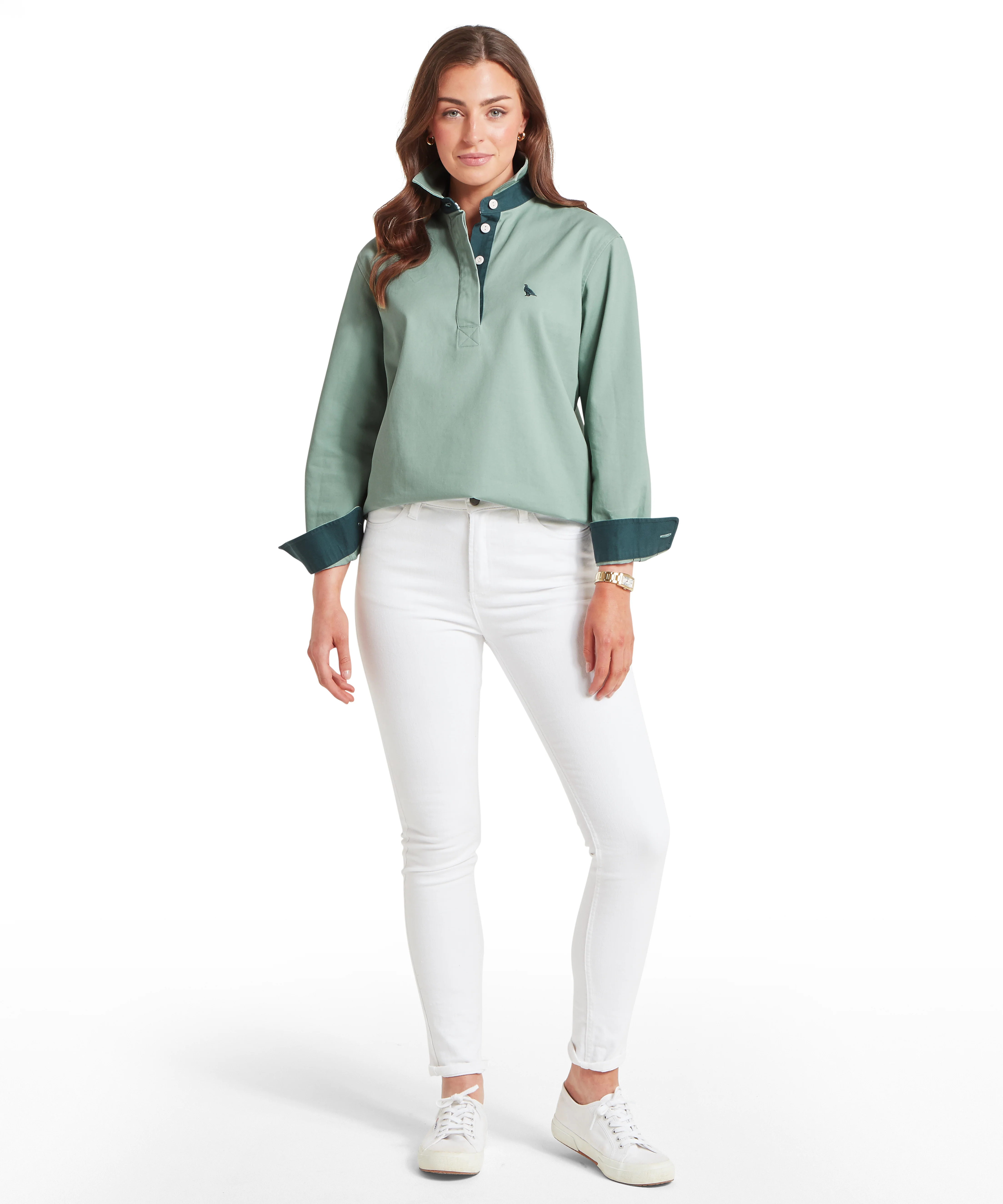 Treloyhan Deck Shirt - Surf Blue - Image 3