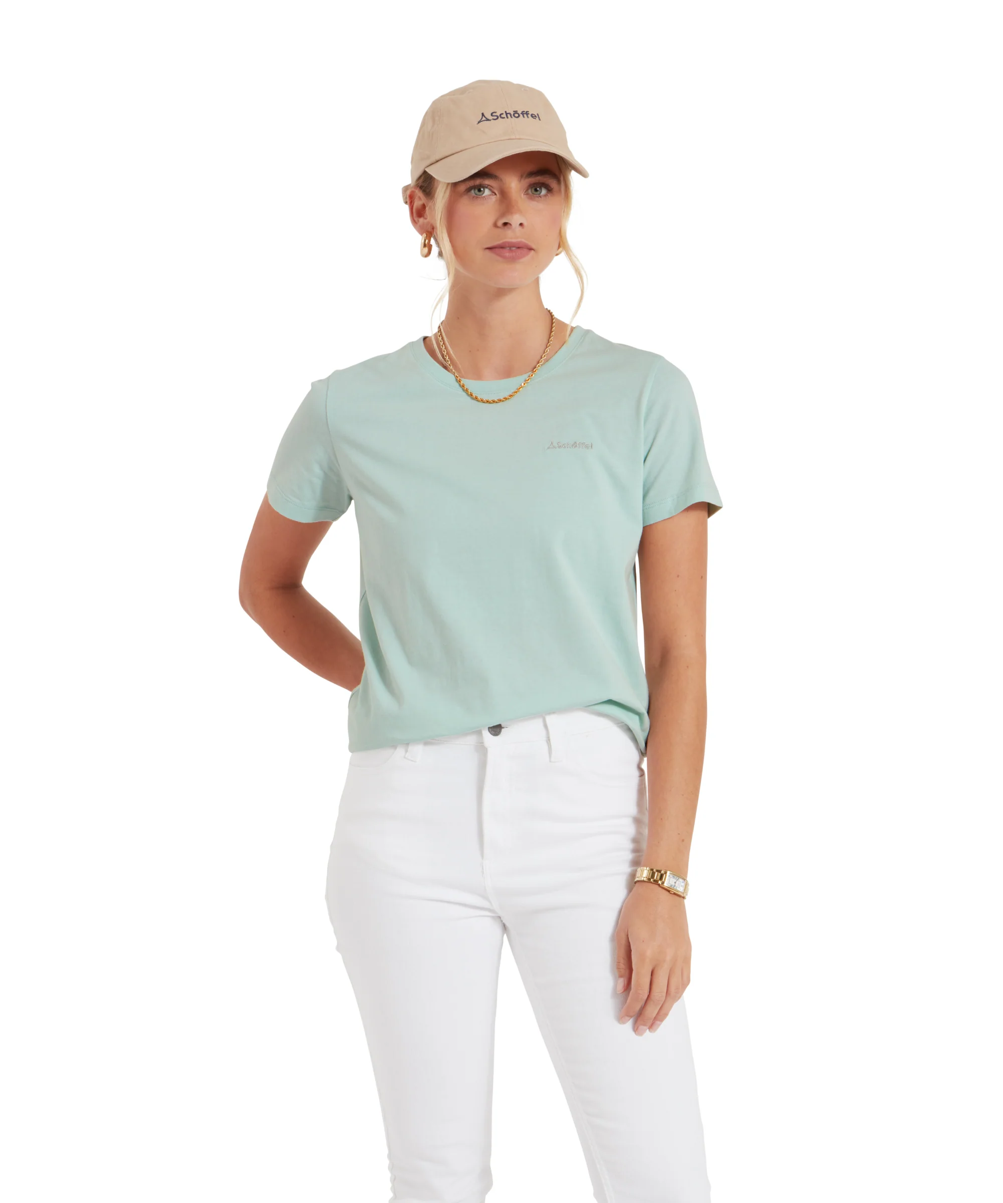 Tresco T Shirt - Pale Mint - Image 2